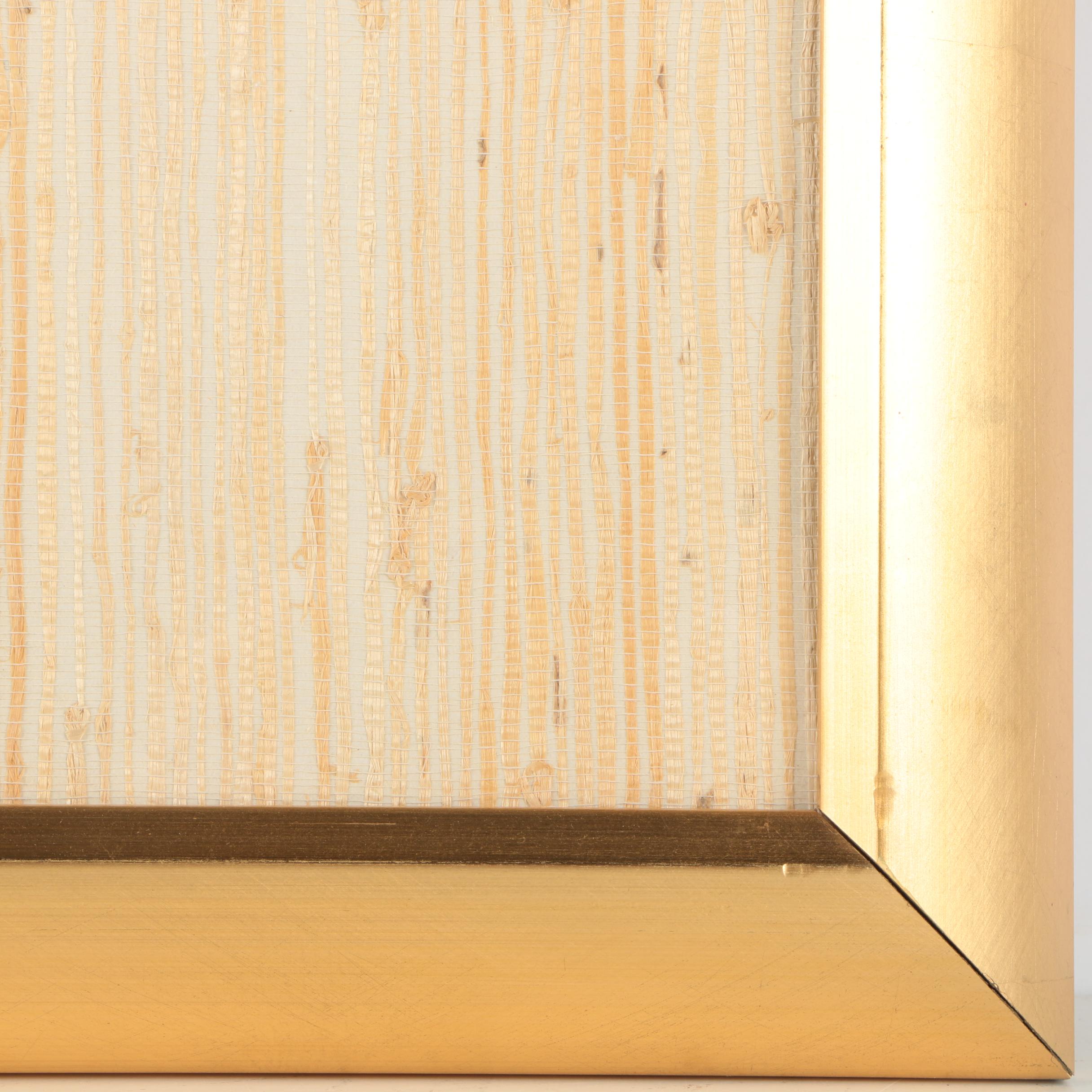 East Asian Calligraphic Paintings on Foil