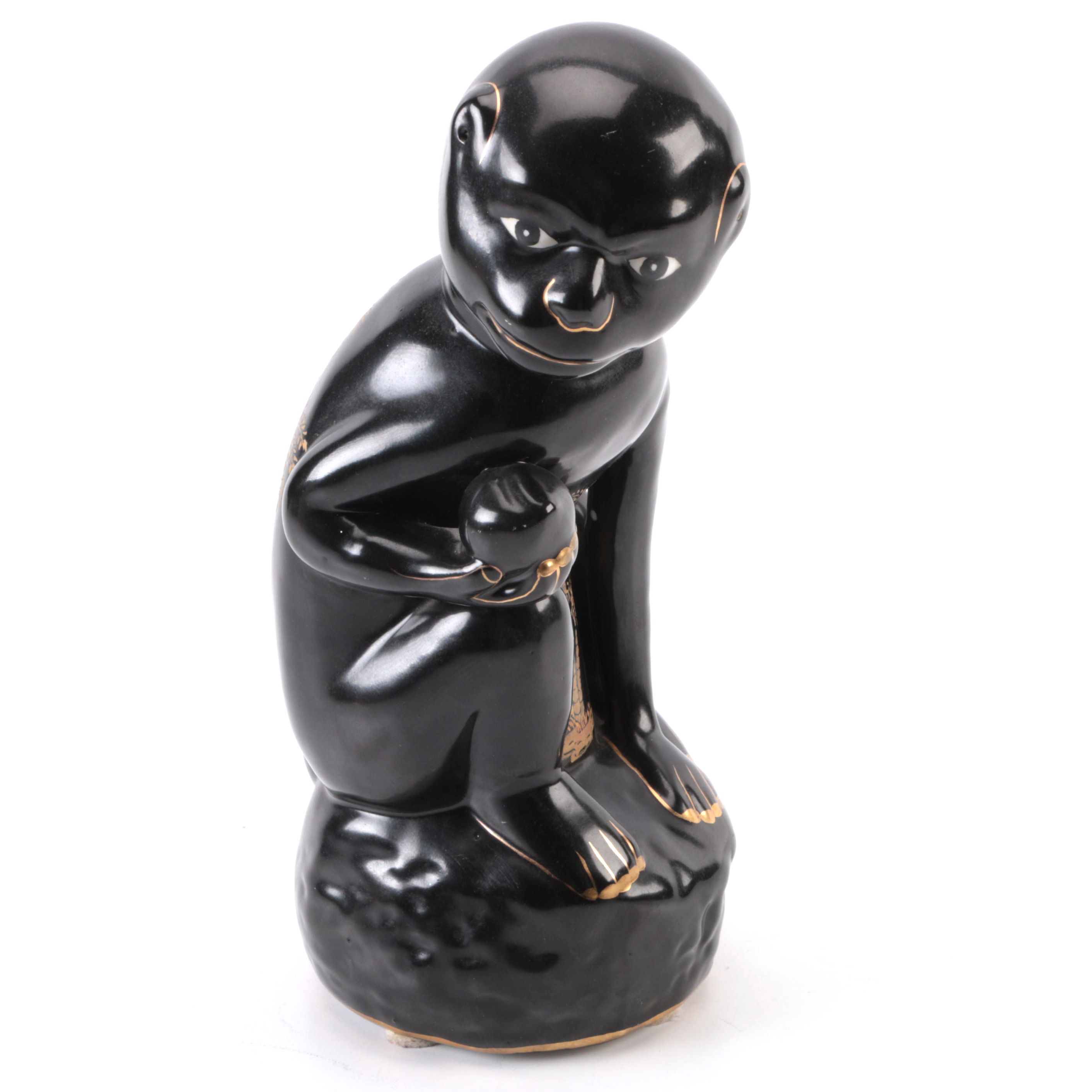 Chinese Monkey Figurine