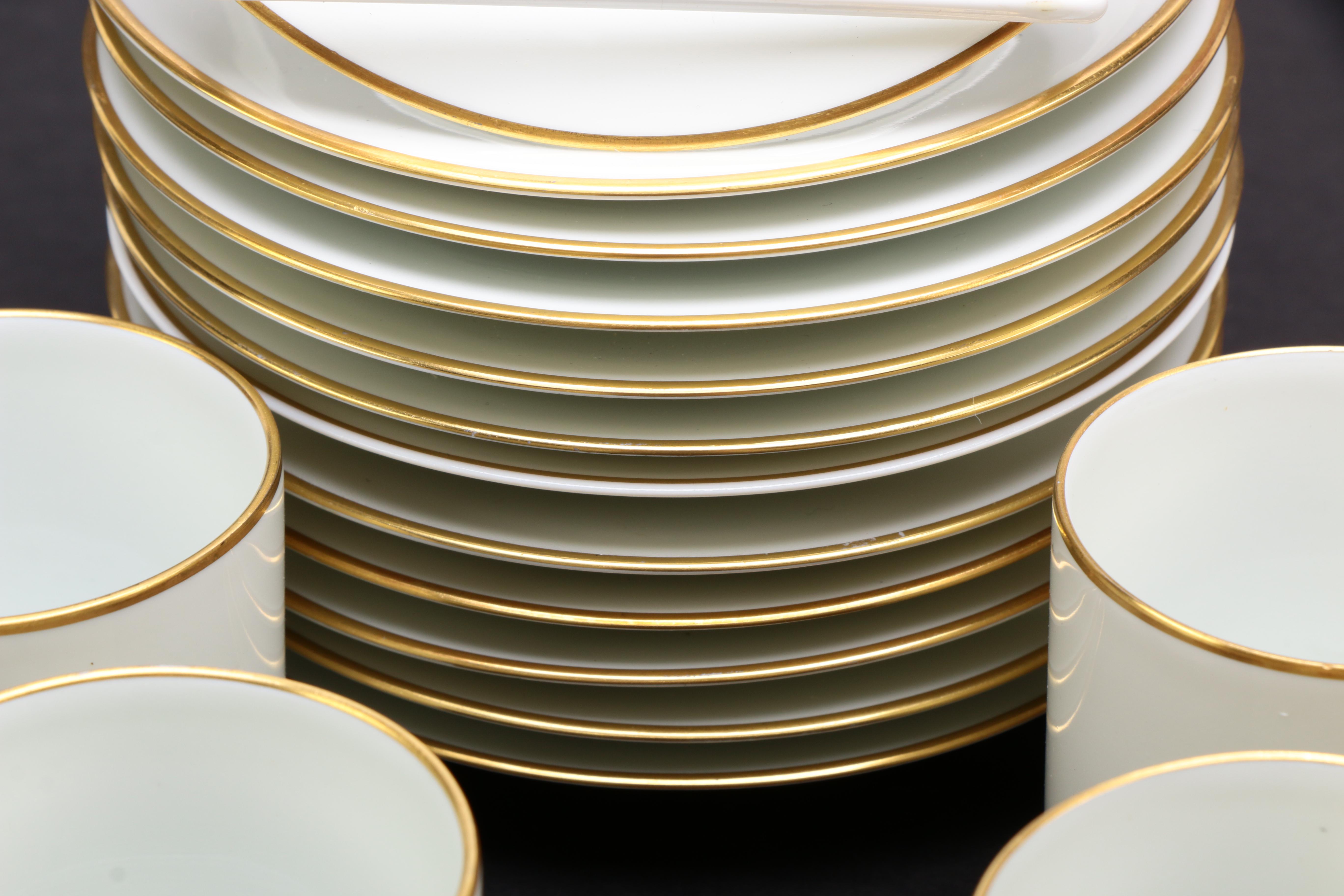 A. Vignaud Limoges Cups and Saucers