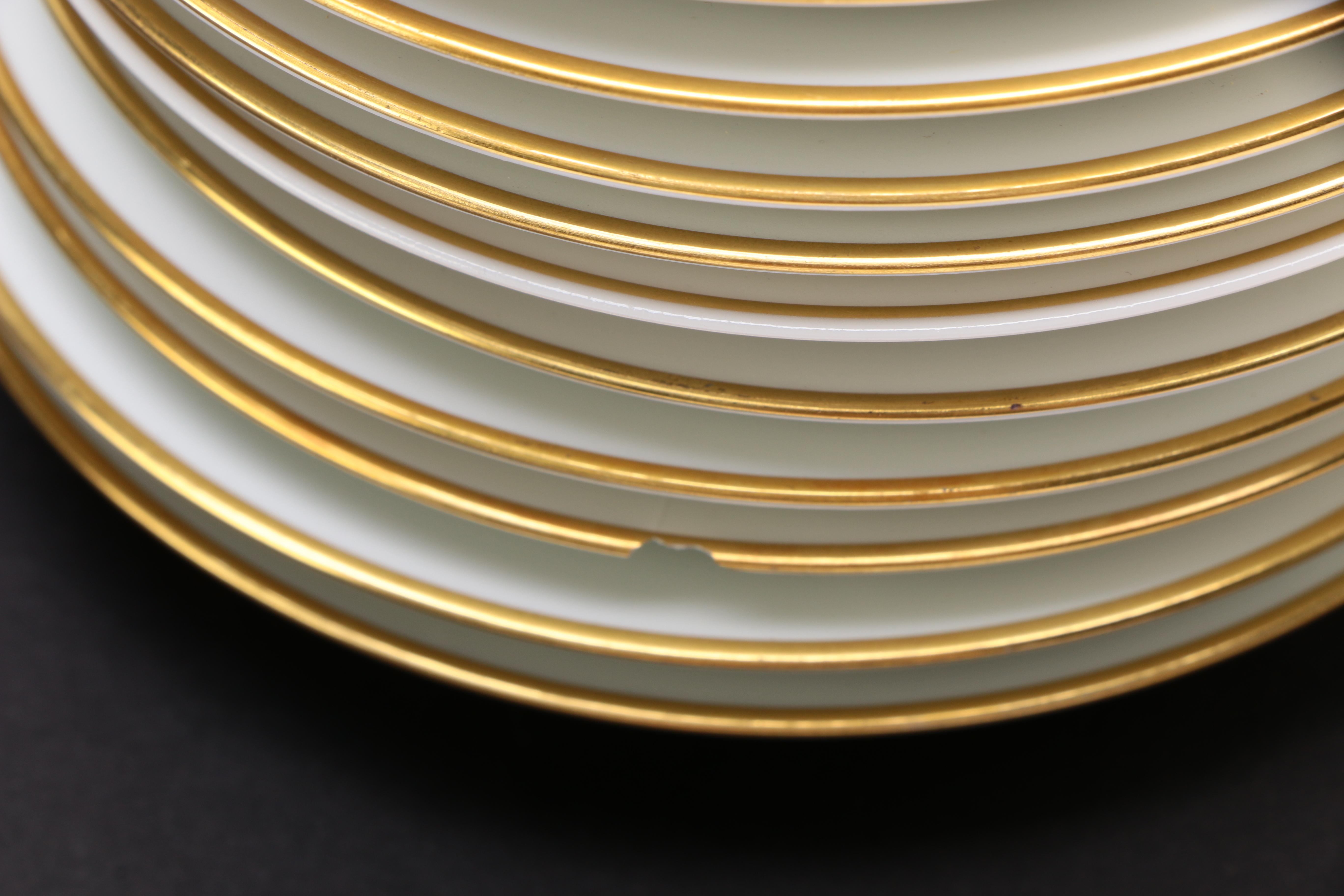 A. Vignaud Limoges Cups and Saucers