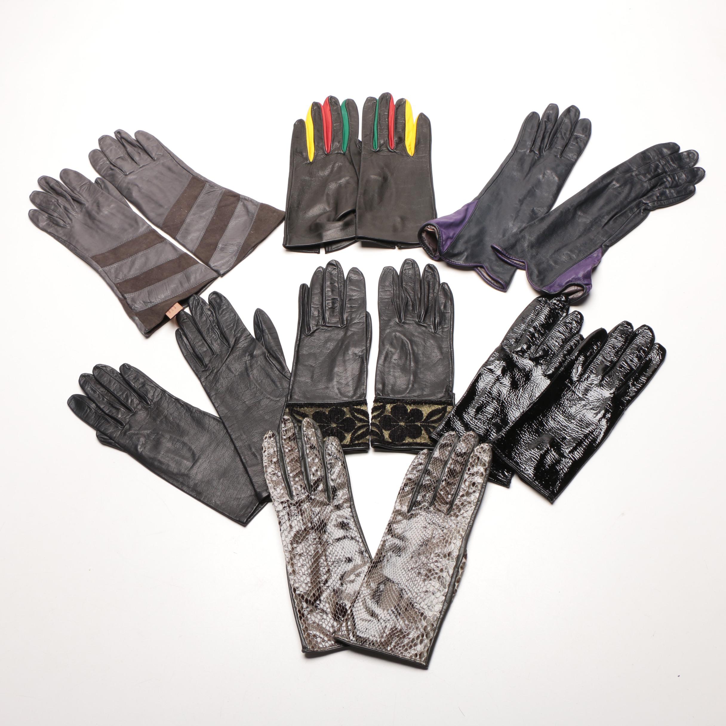 Assortment of Leather Gloves