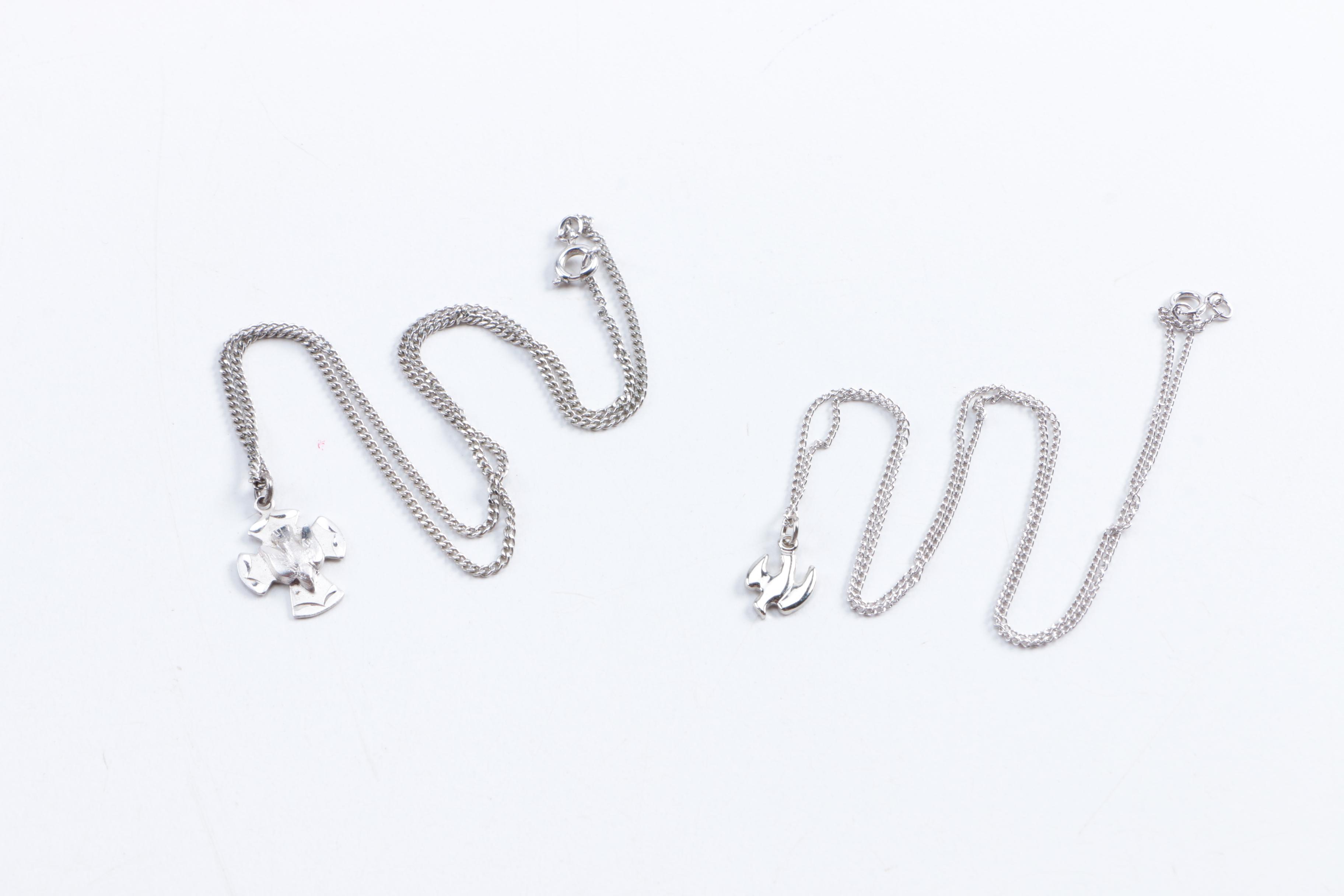 Religious Themed Sterling Silver Jewelry