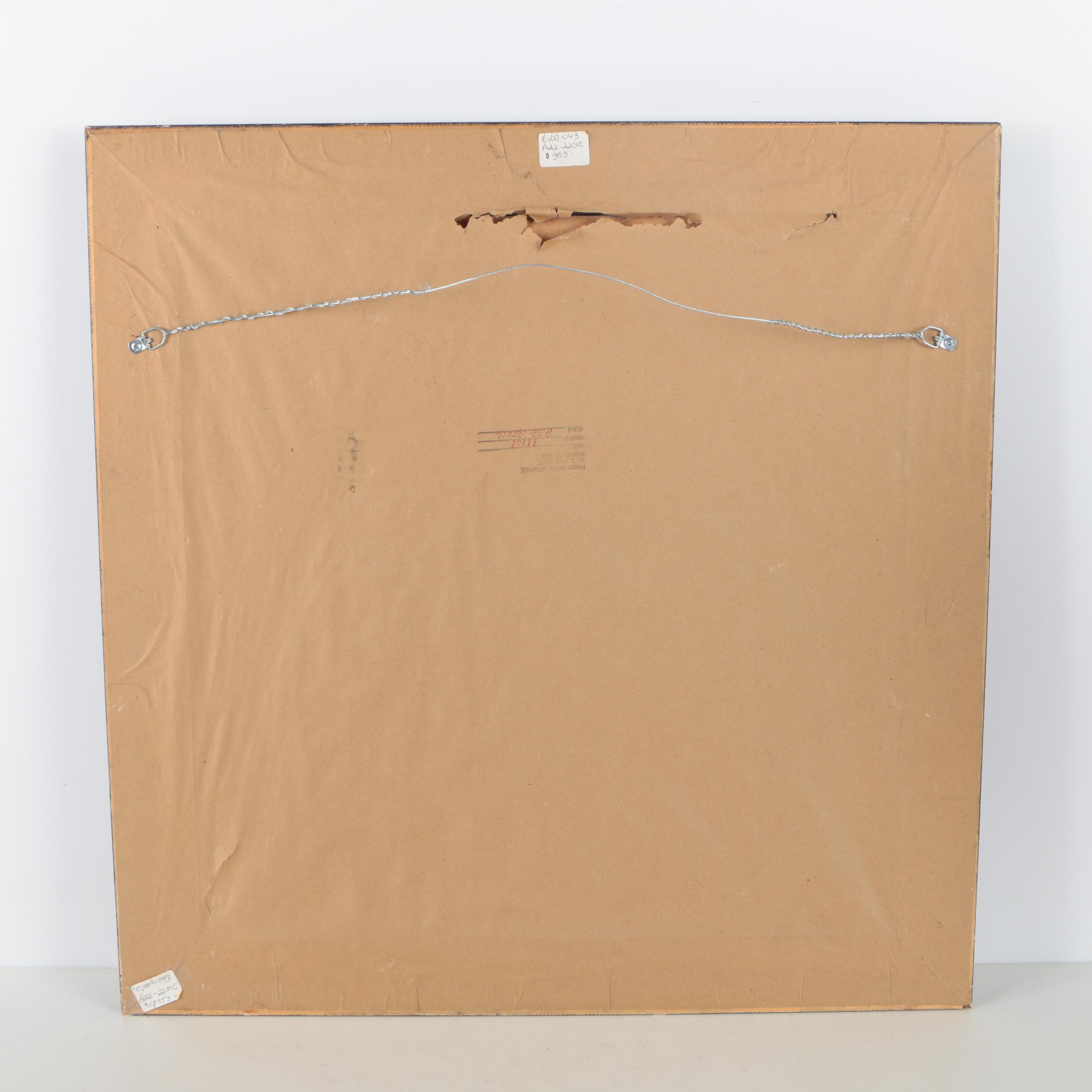 Reproduction Lithograph on Paper "Golden Star"