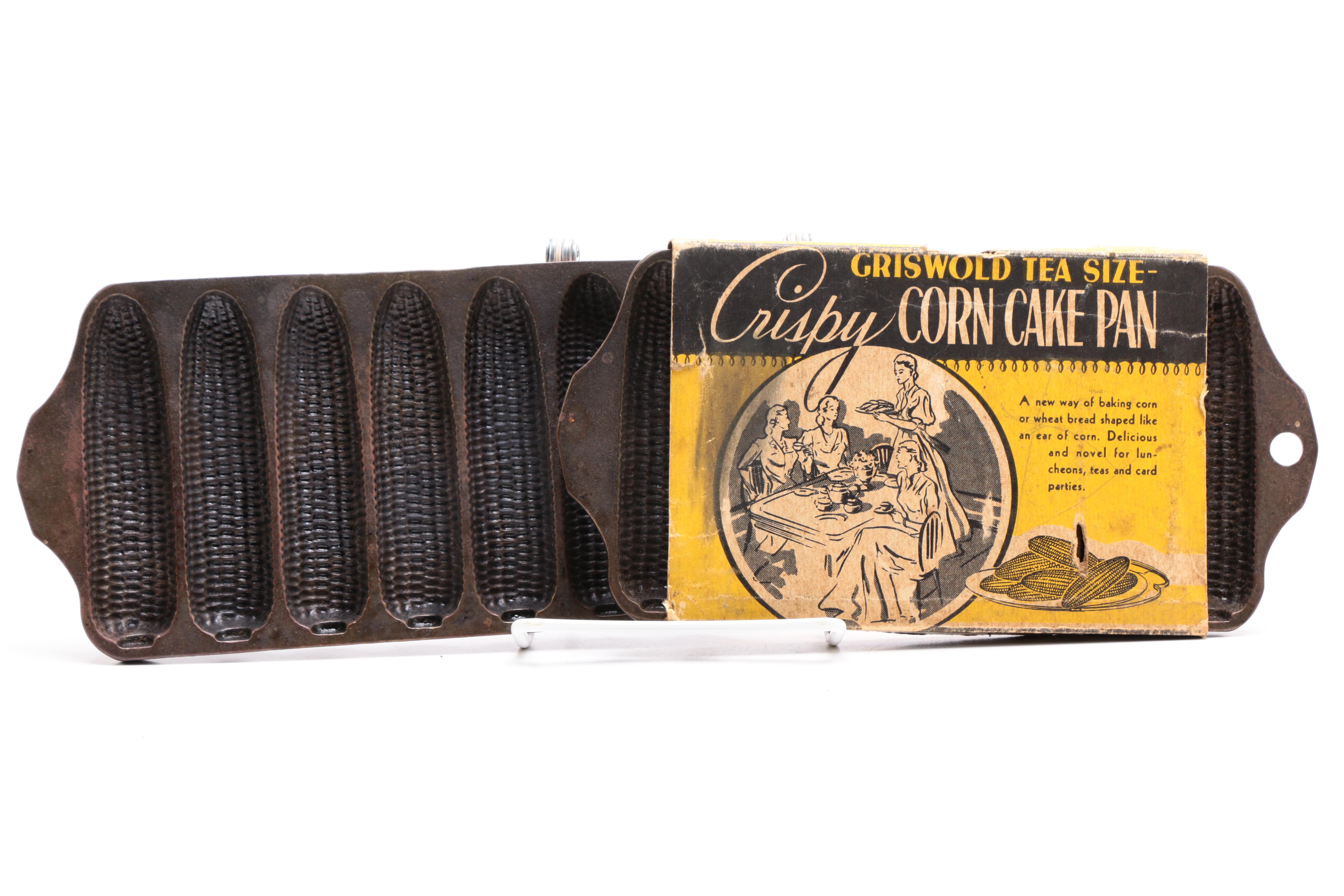 Griswold "Tea Size Crispy Corn" Cake Pan Set