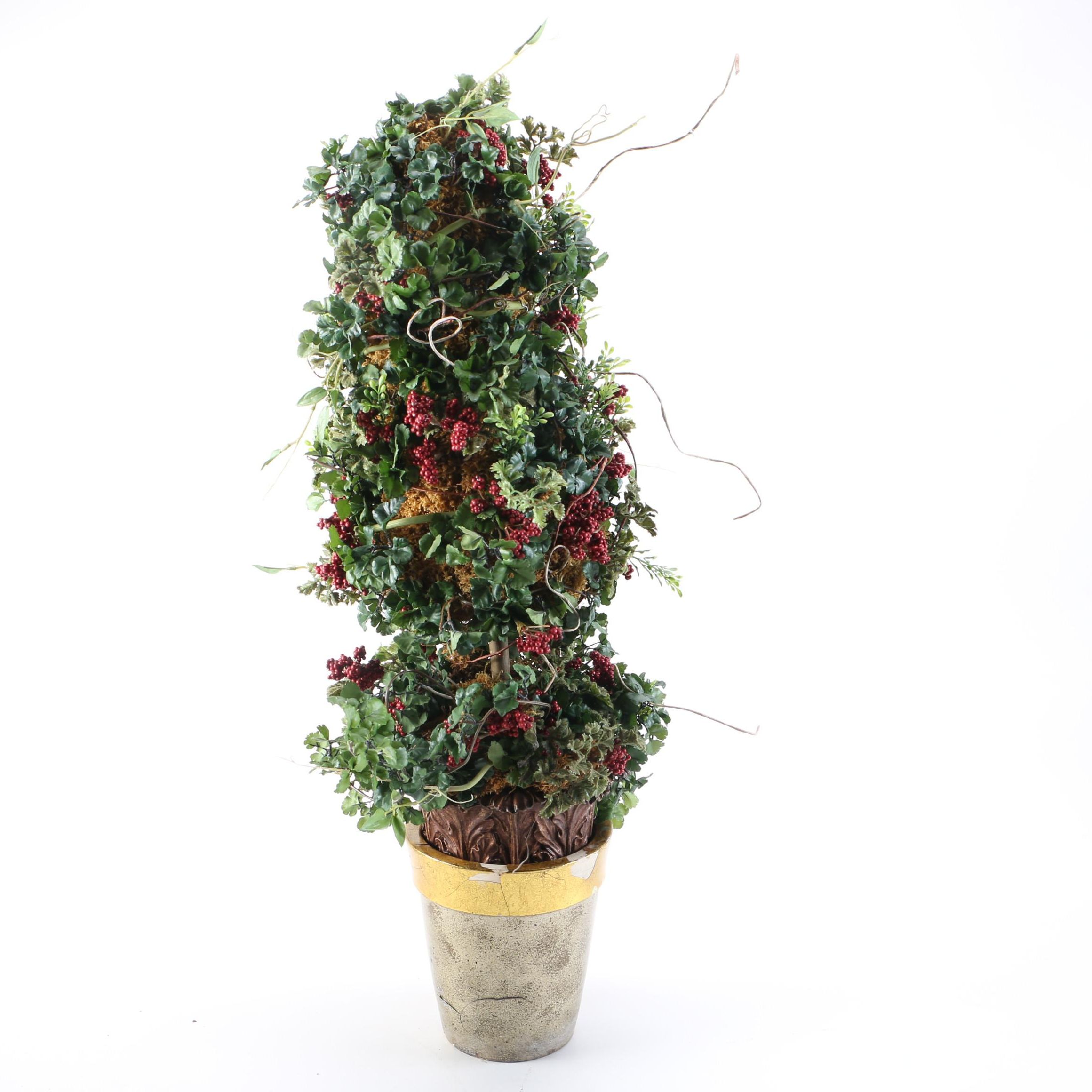 Topiary Style Faux Plants