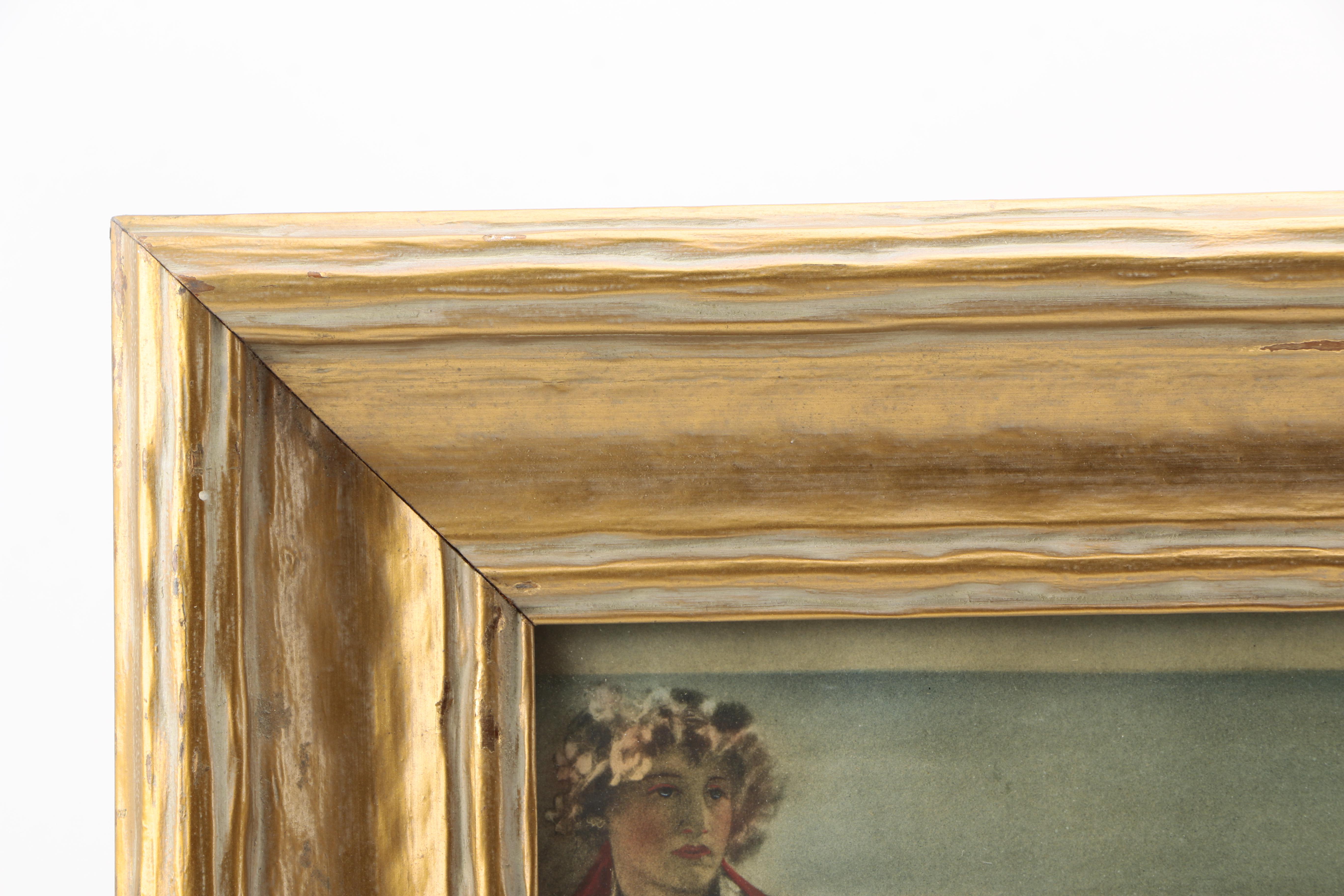 After Sir Lawrence Alma-Tadema Embellished Lithograph "A Reading from Homer"