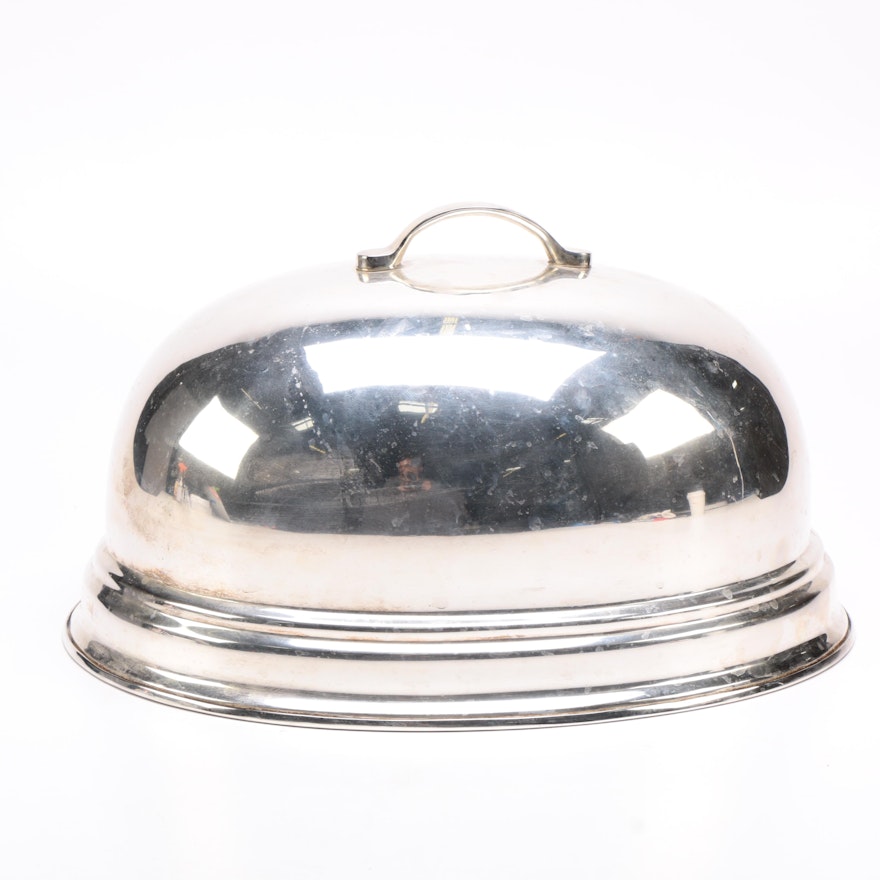Silver Plate Meat Dome