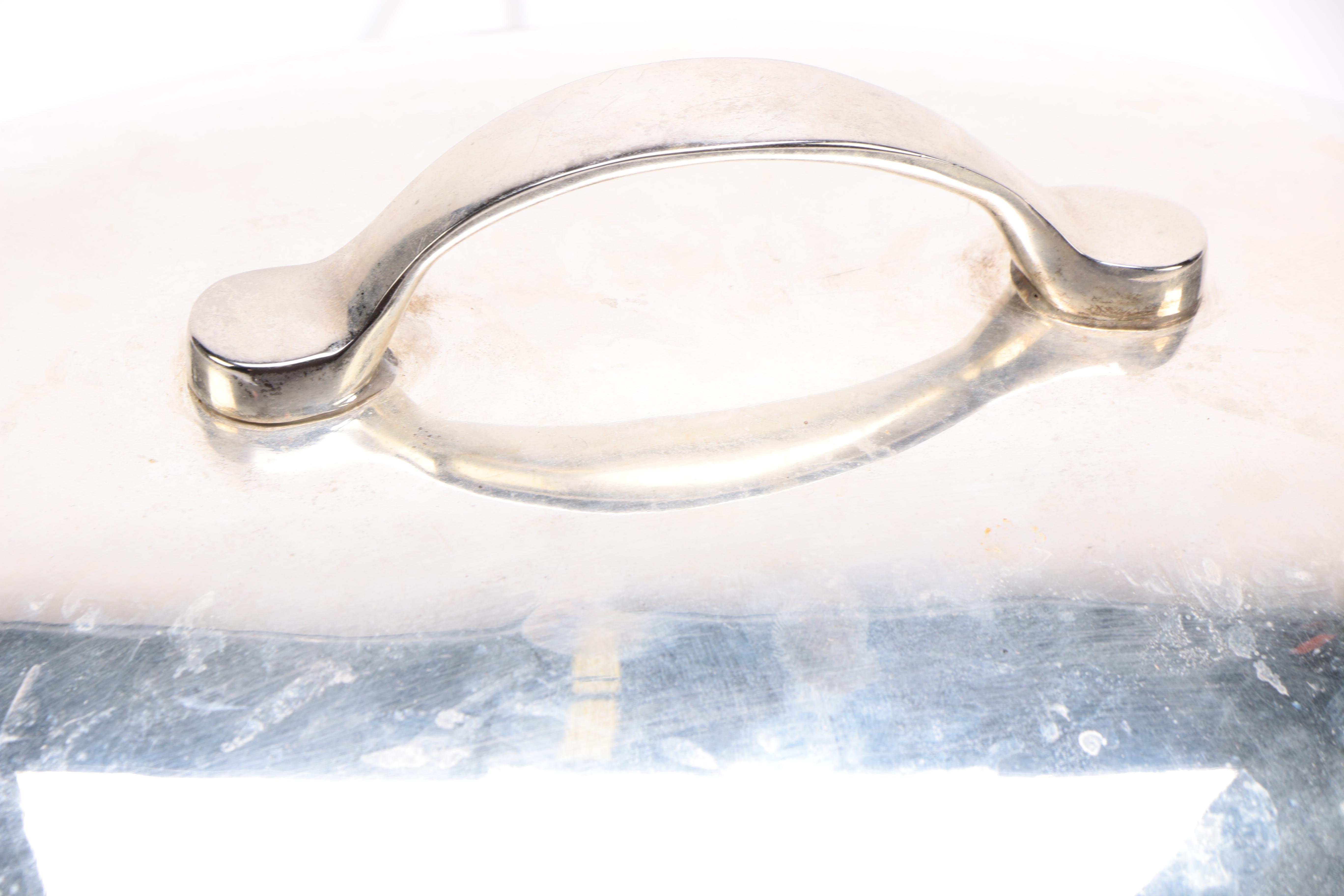 Silver Plate Meat Dome