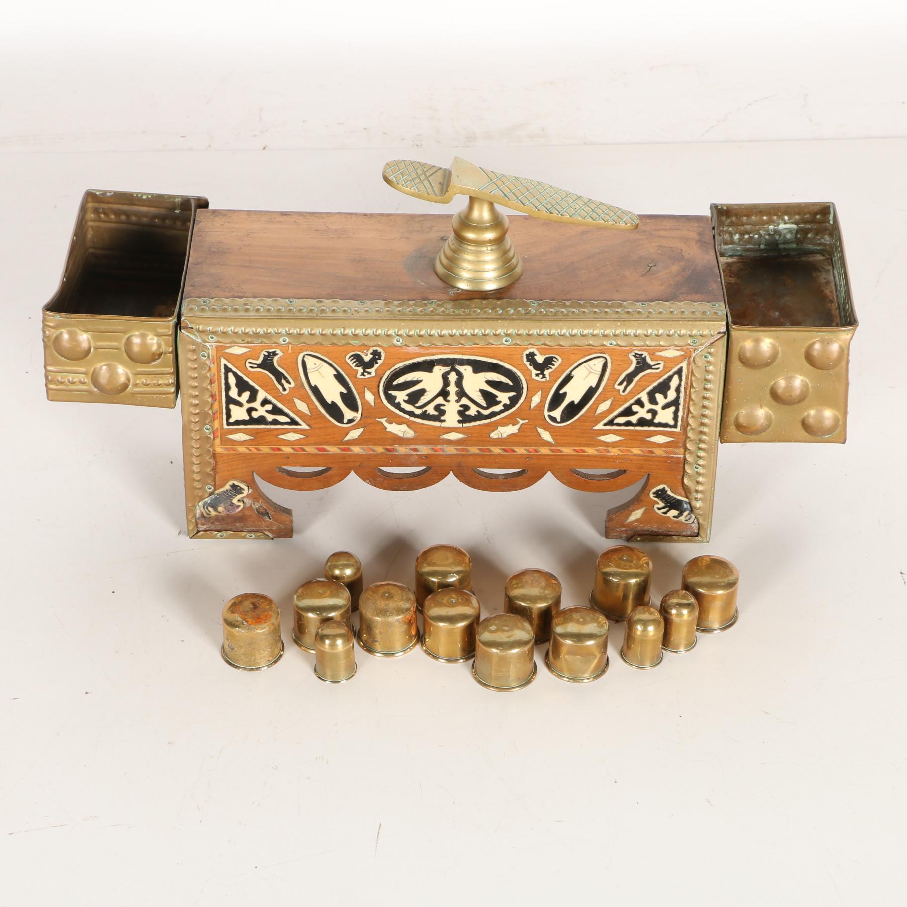 Portable Wooden Shoe Shine Stand