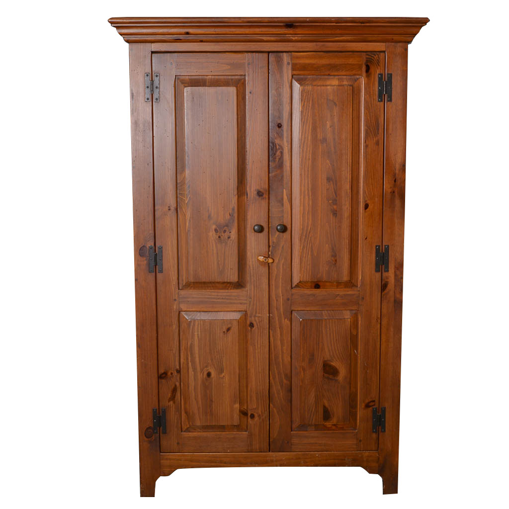 Ethan Allen Pine Armoire