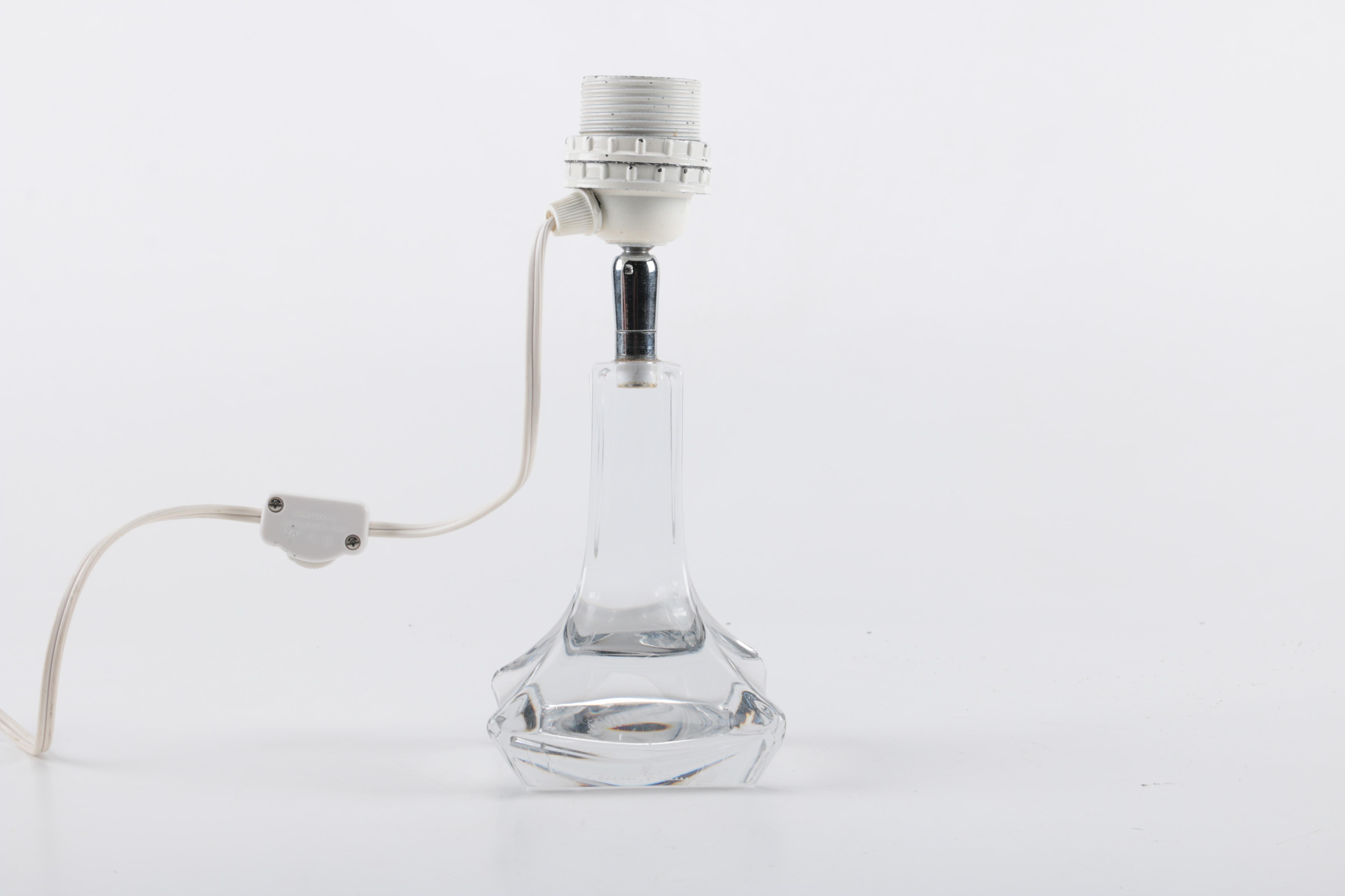 Small Crystal Accent Lamp by Daum