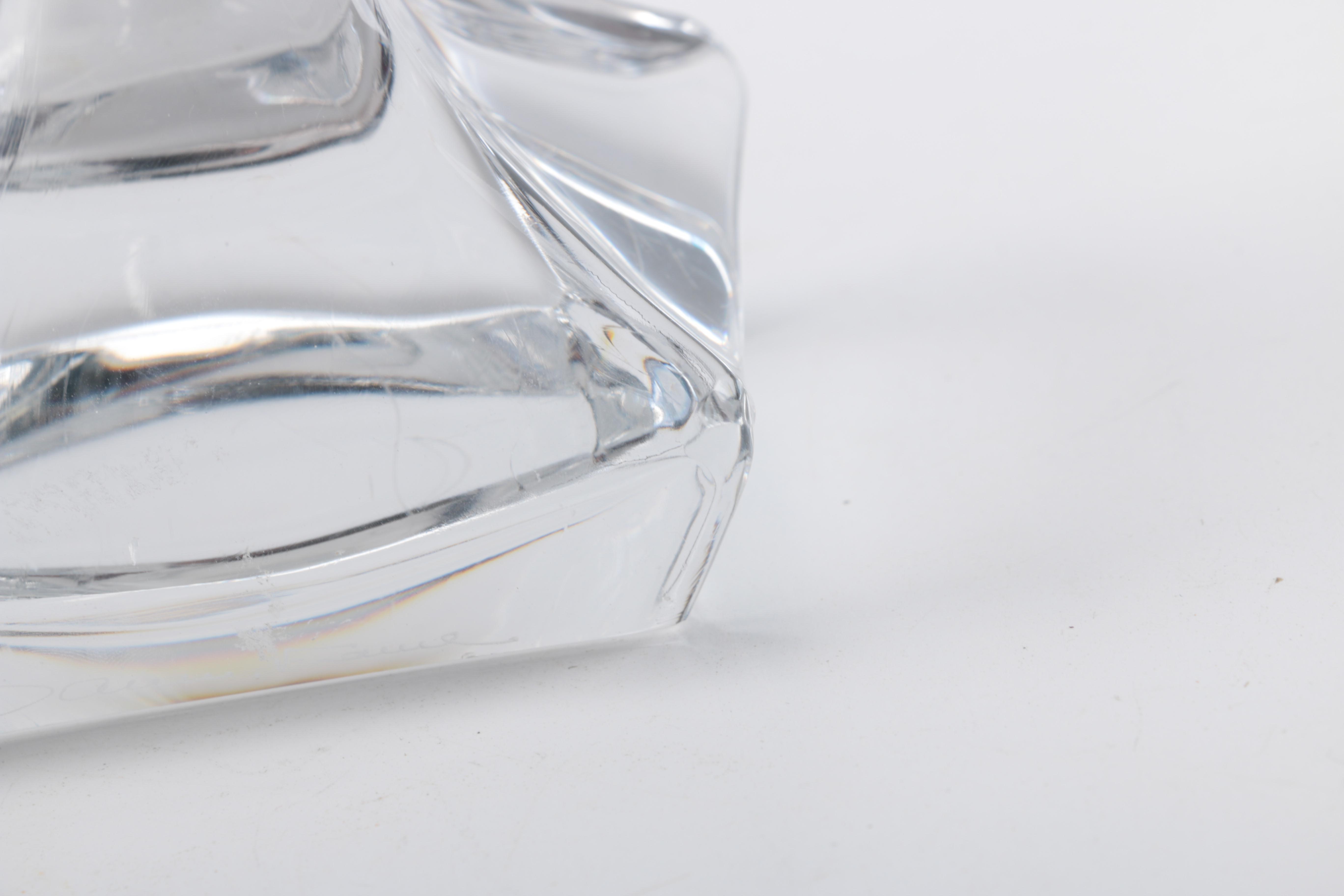 Small Crystal Accent Lamp by Daum