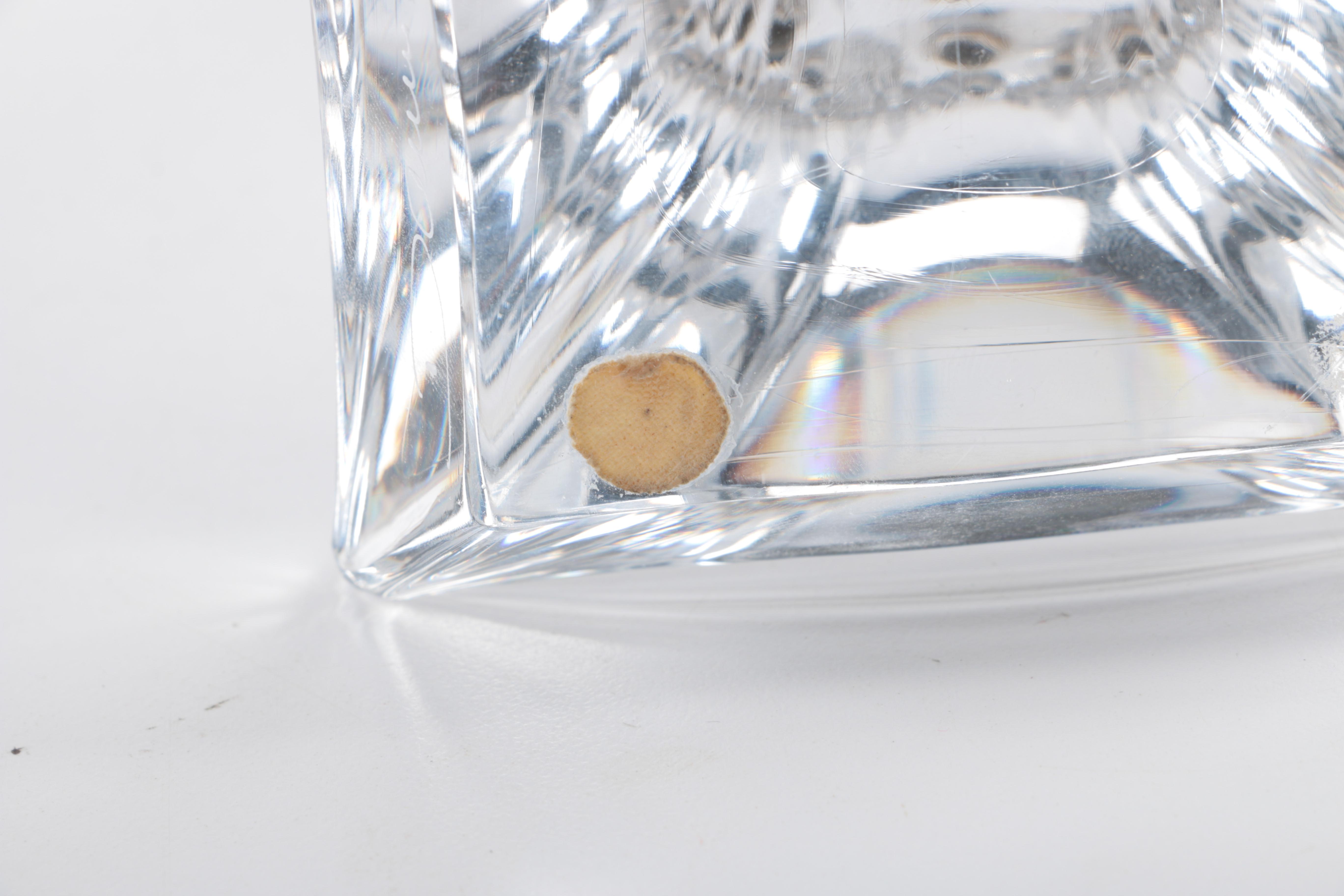 Small Crystal Accent Lamp by Daum