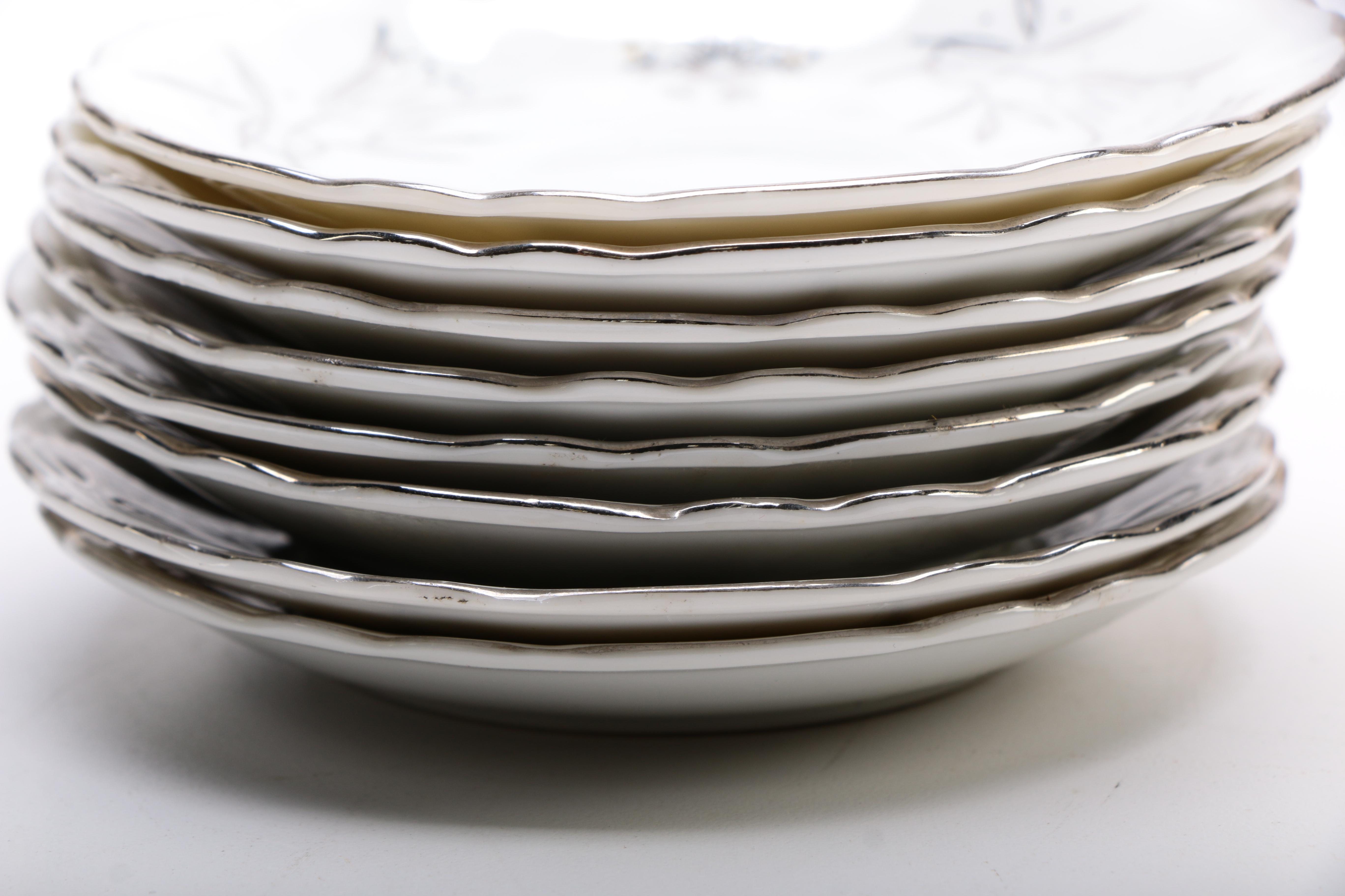 Vintage Empress "25th Anniversary" Teacups and Saucers