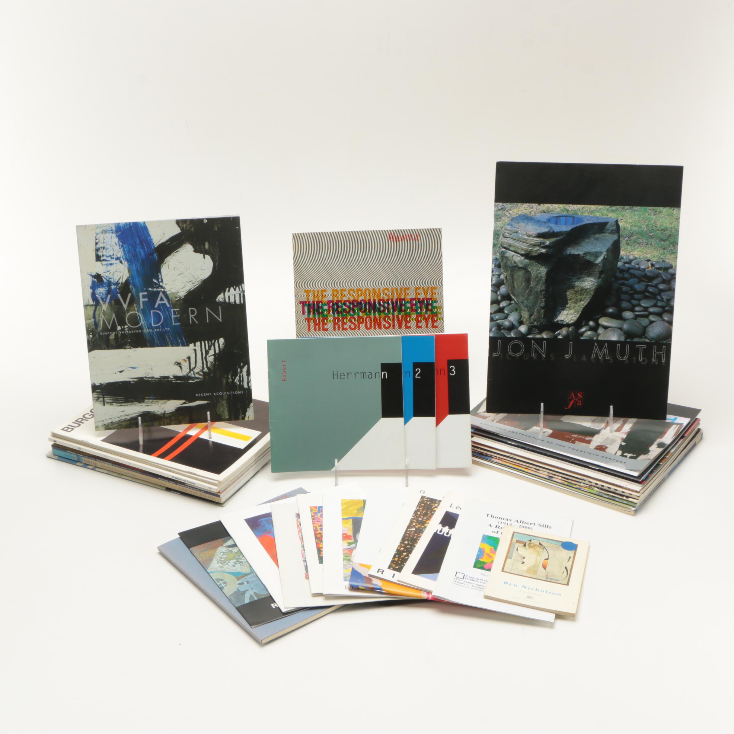 Collection of Post Modern Art Catalogs