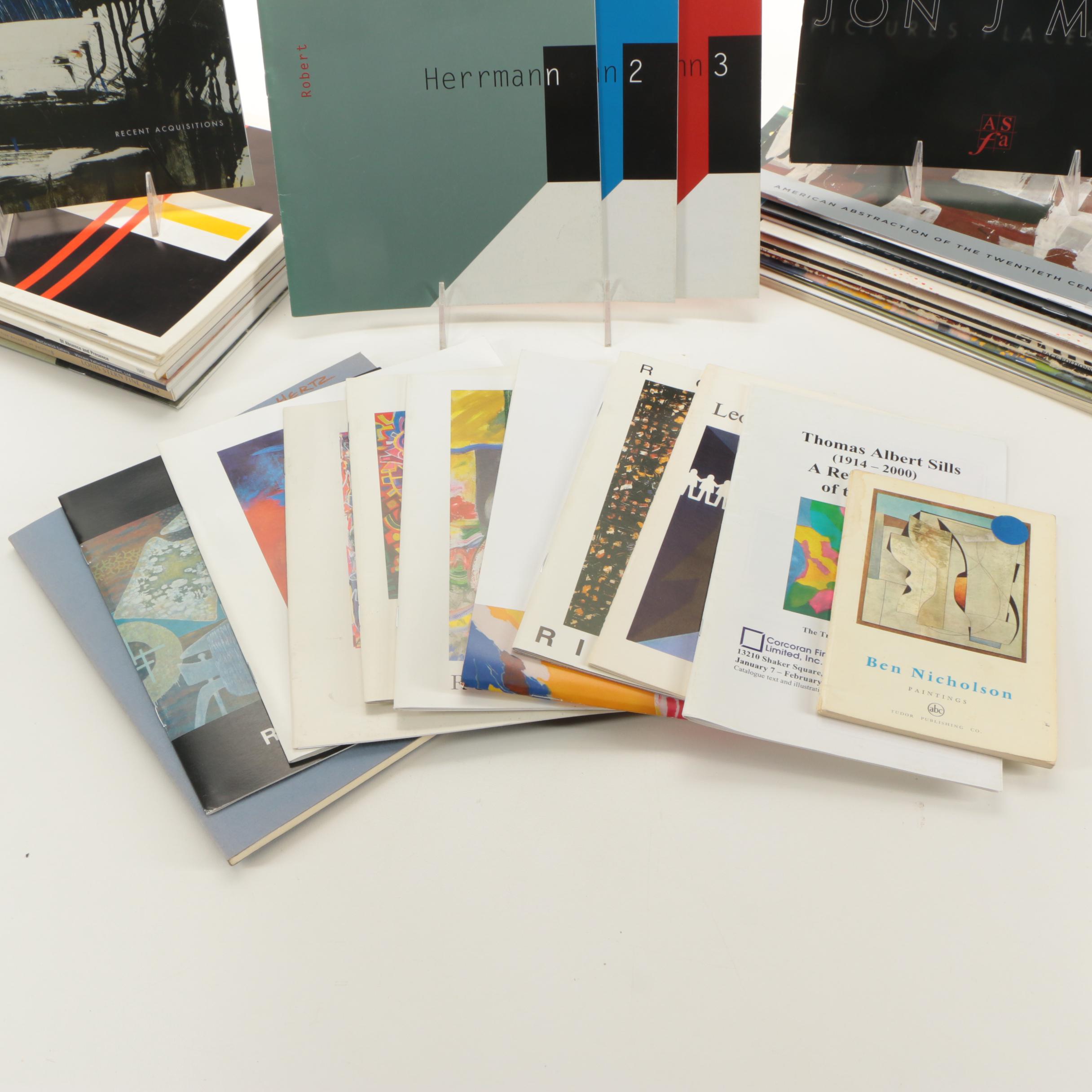 Collection of Post Modern Art Catalogs