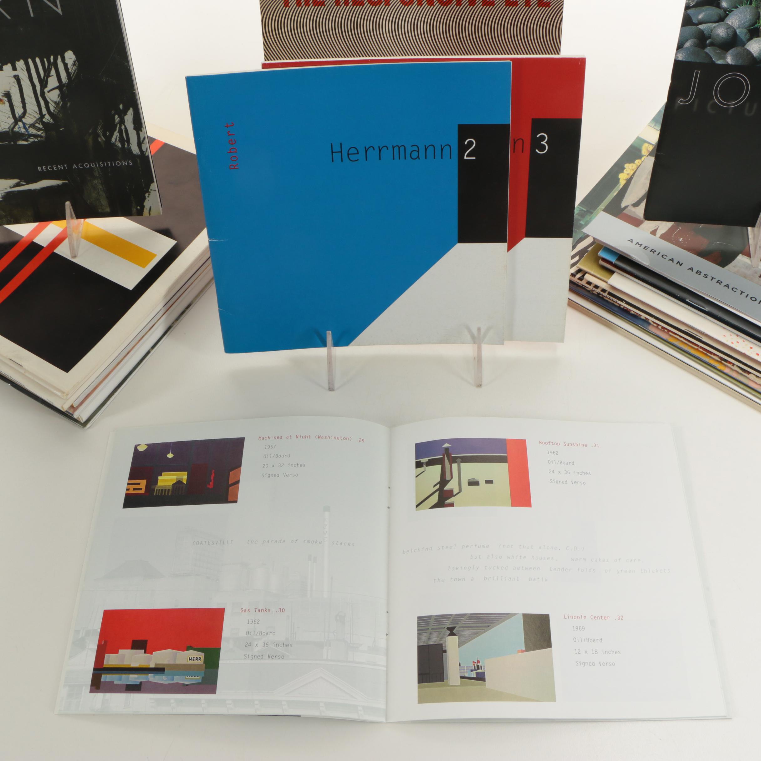 Collection of Post Modern Art Catalogs