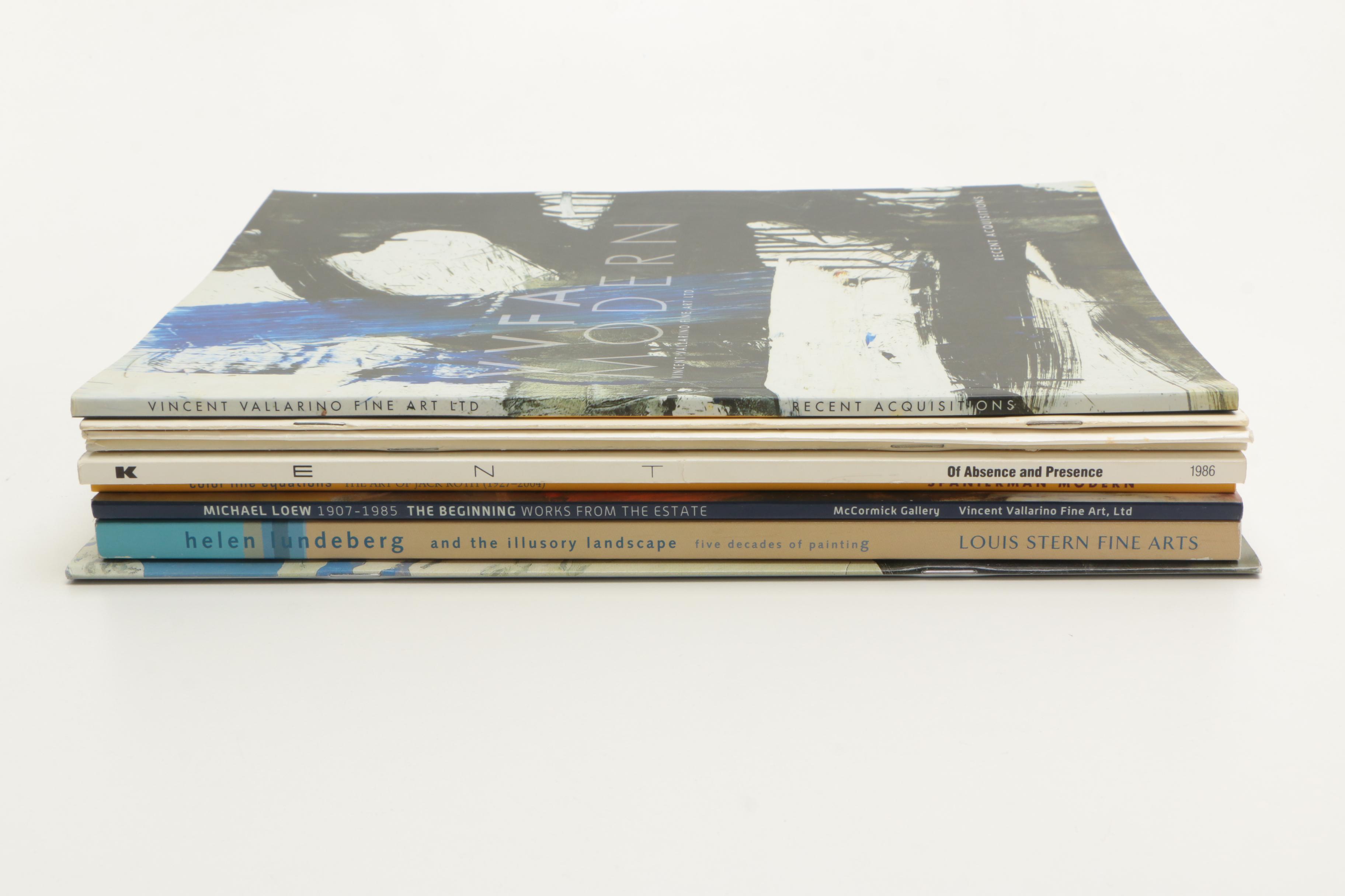 Collection of Post Modern Art Catalogs