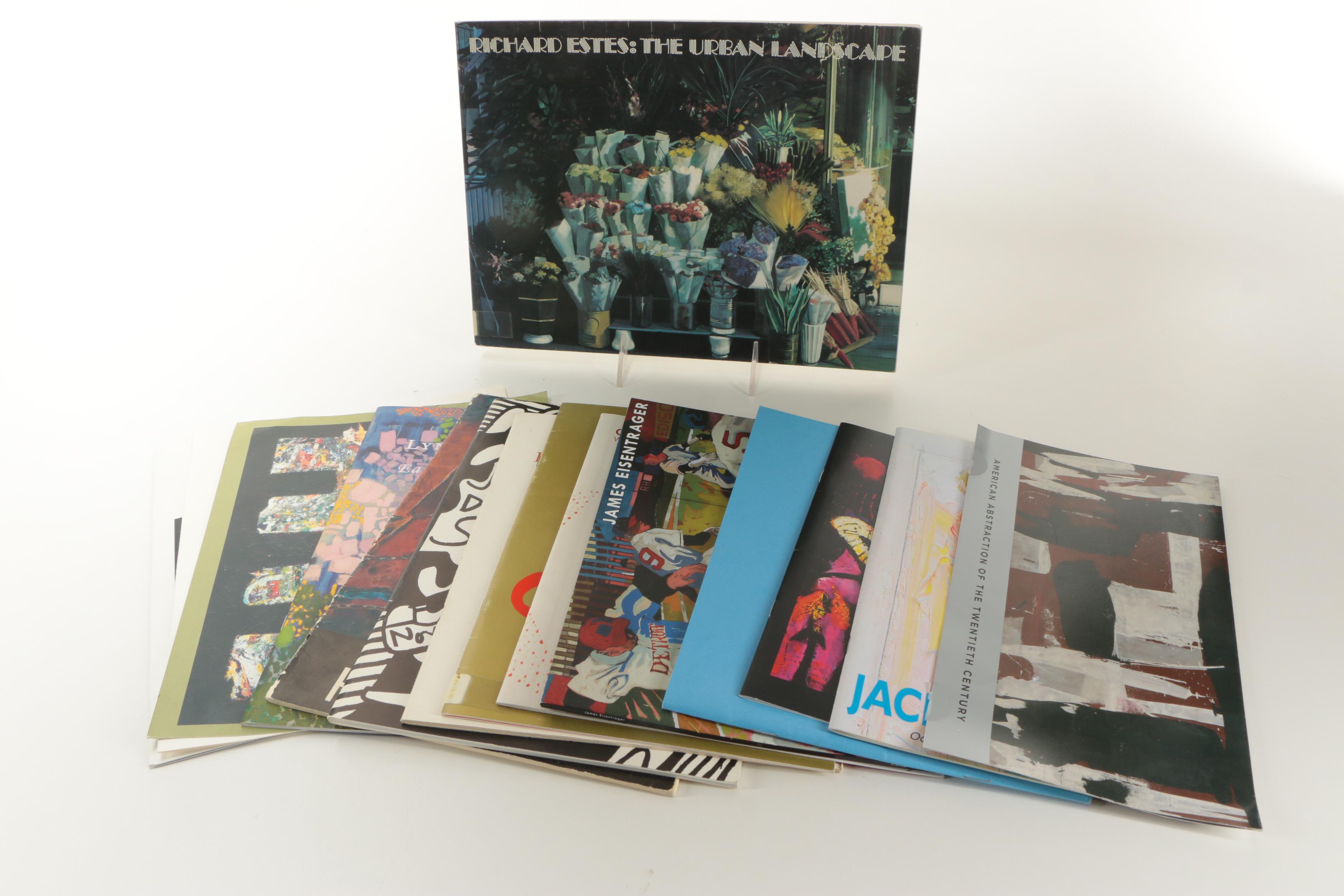 Collection of Post Modern Art Catalogs