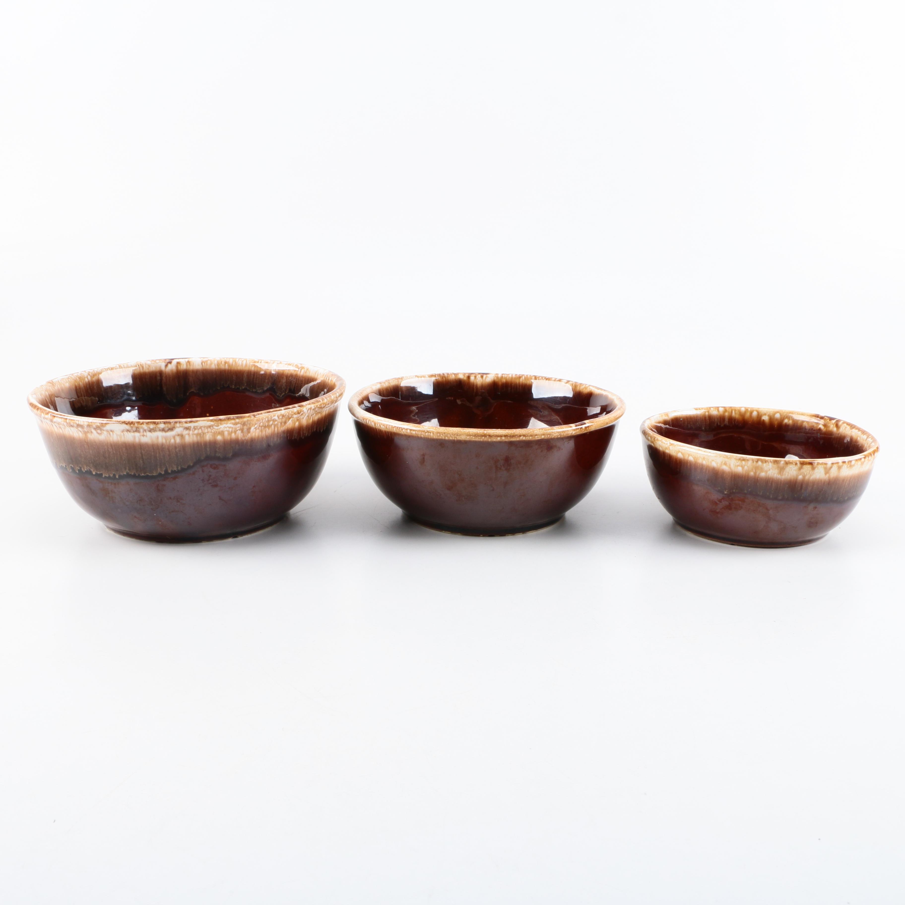 McCoy Stoneware Mixing Bowls