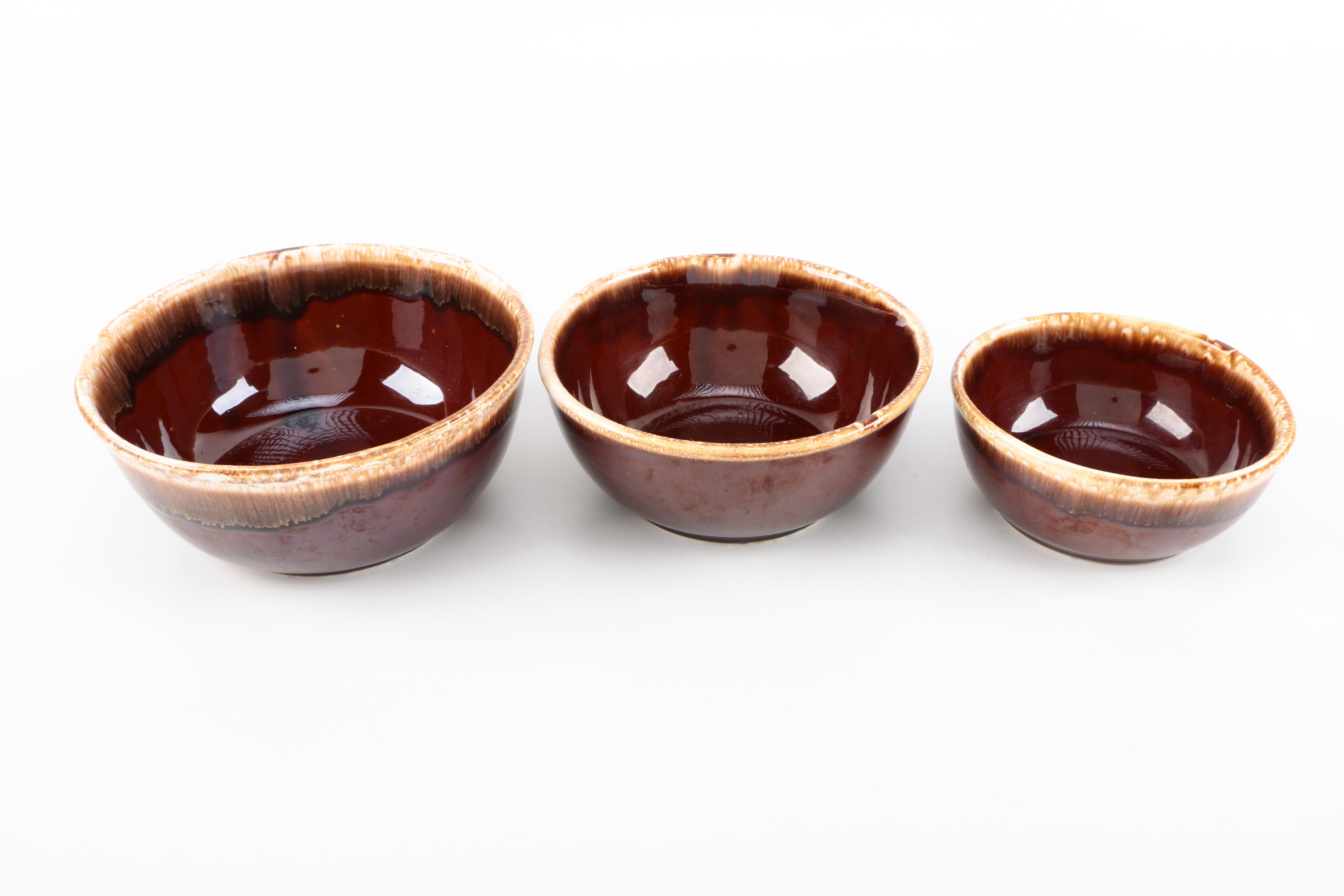 McCoy Stoneware Mixing Bowls