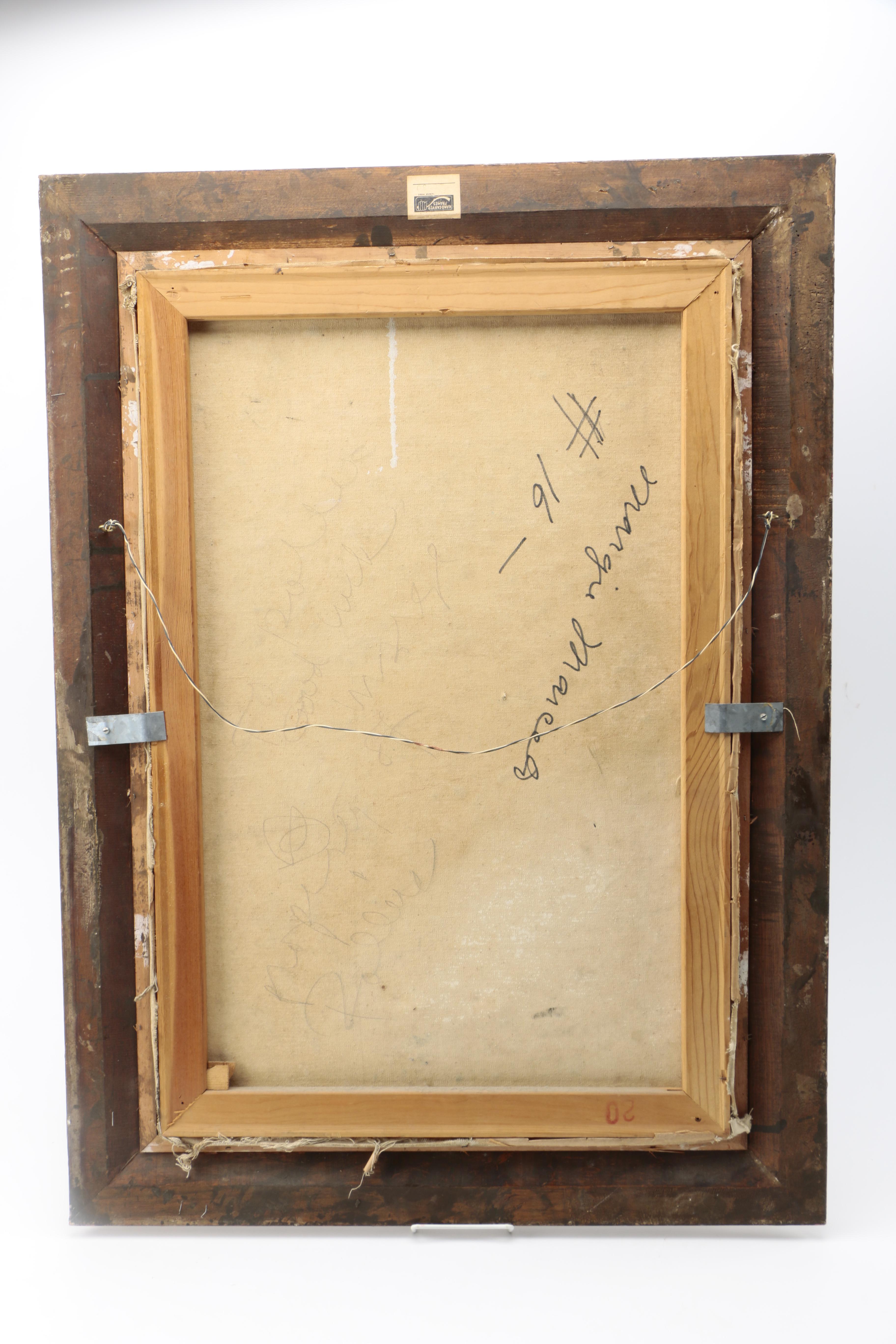 B. Dizon Oil Painting on Canvas of Woman