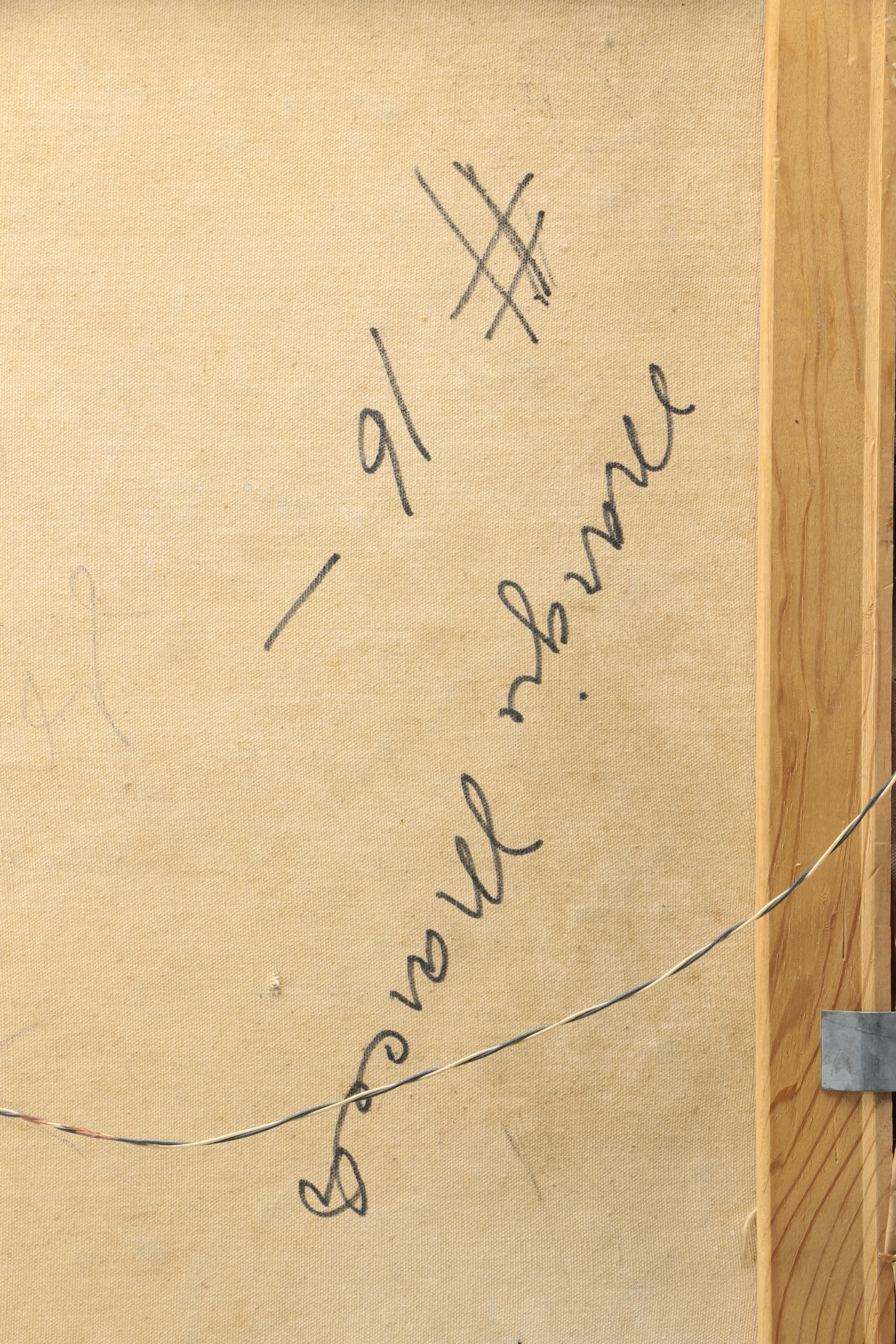 B. Dizon Oil Painting on Canvas of Woman