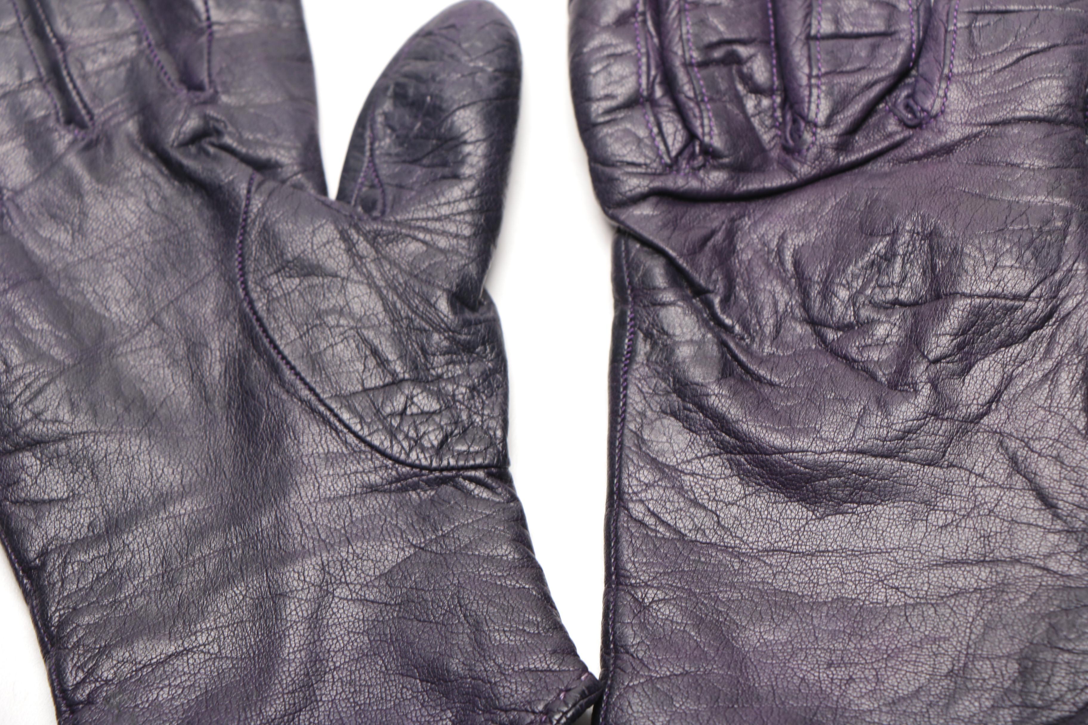 Vintage Leather and Suede Gloves