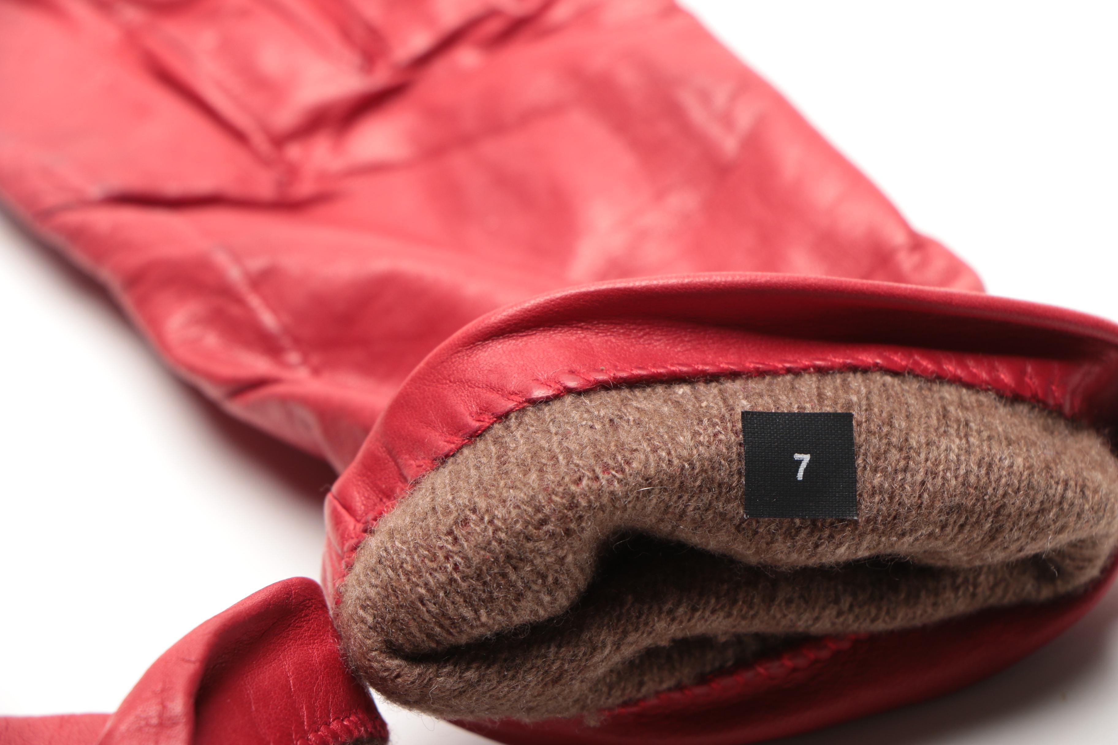 Vintage Leather and Suede Gloves