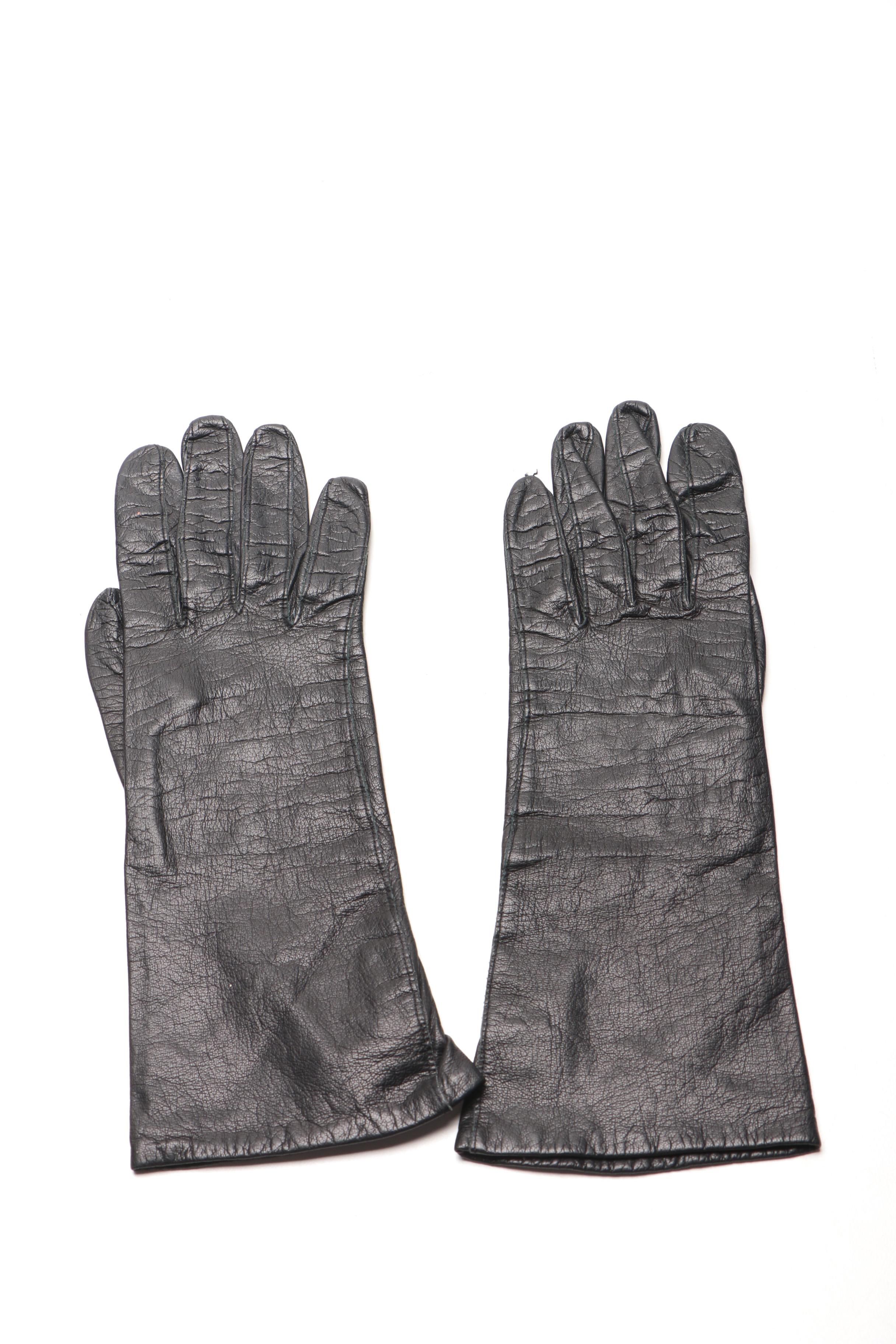 Vintage Leather and Suede Gloves