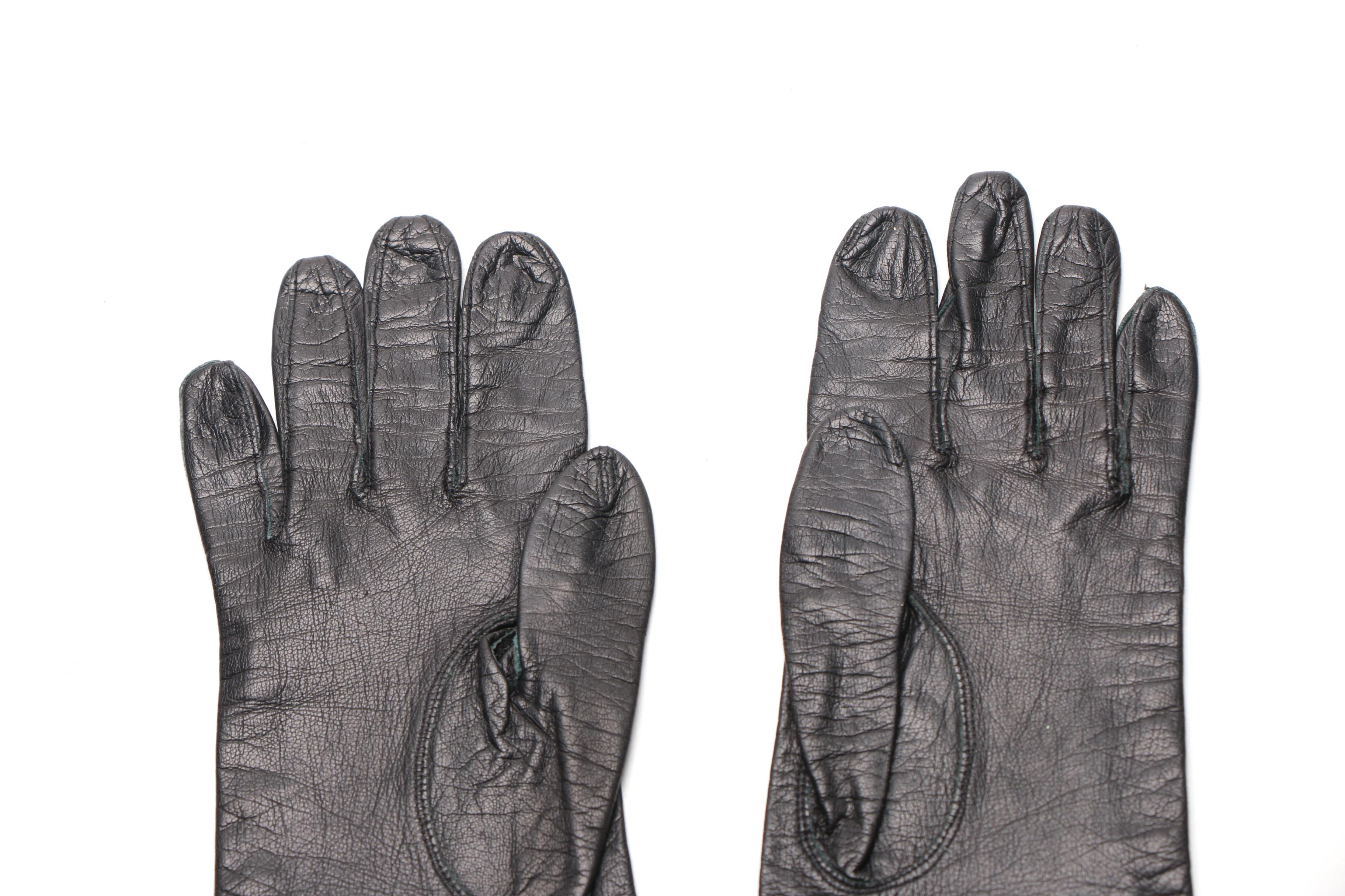 Vintage Leather and Suede Gloves