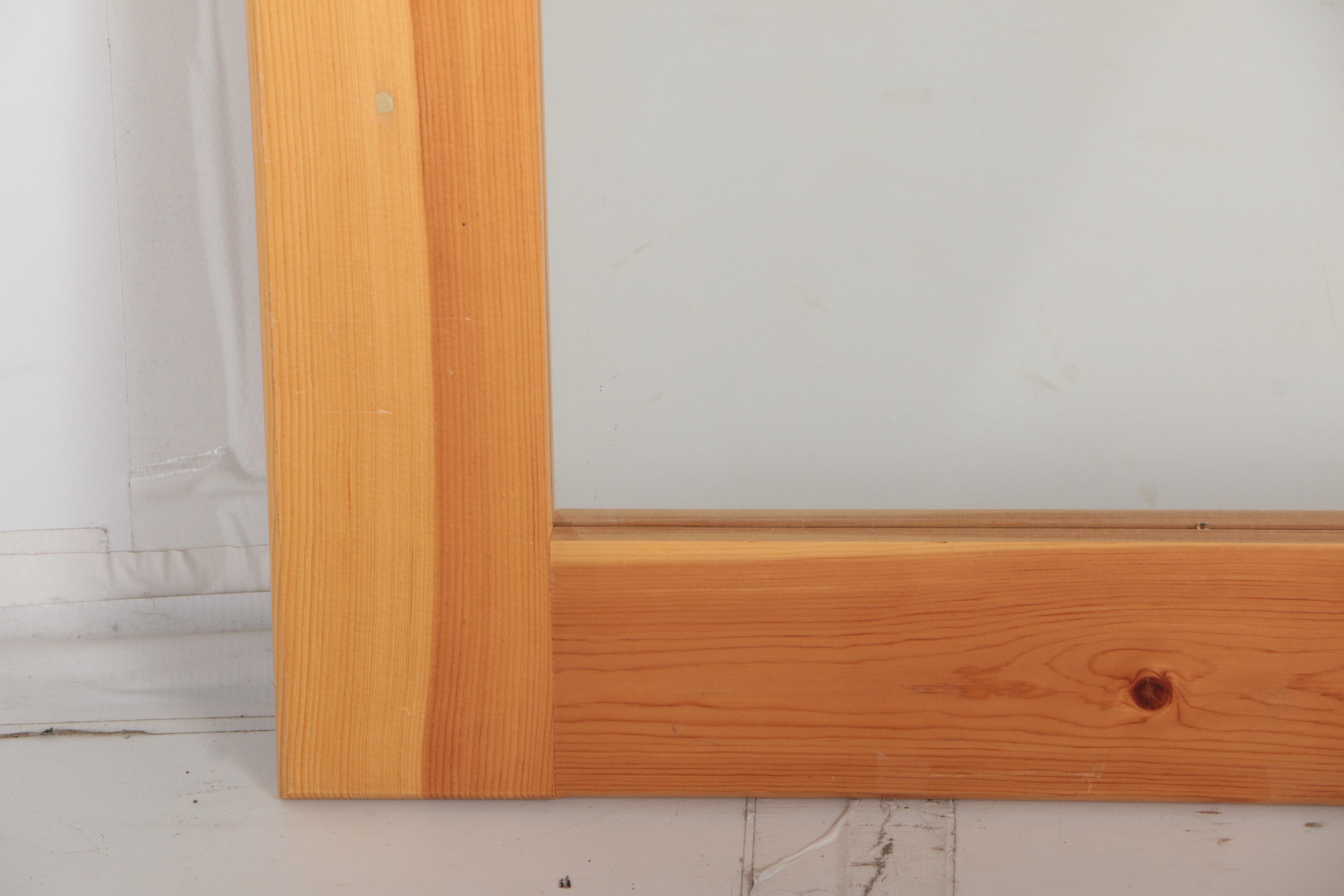 Wooden Wall Mirror
