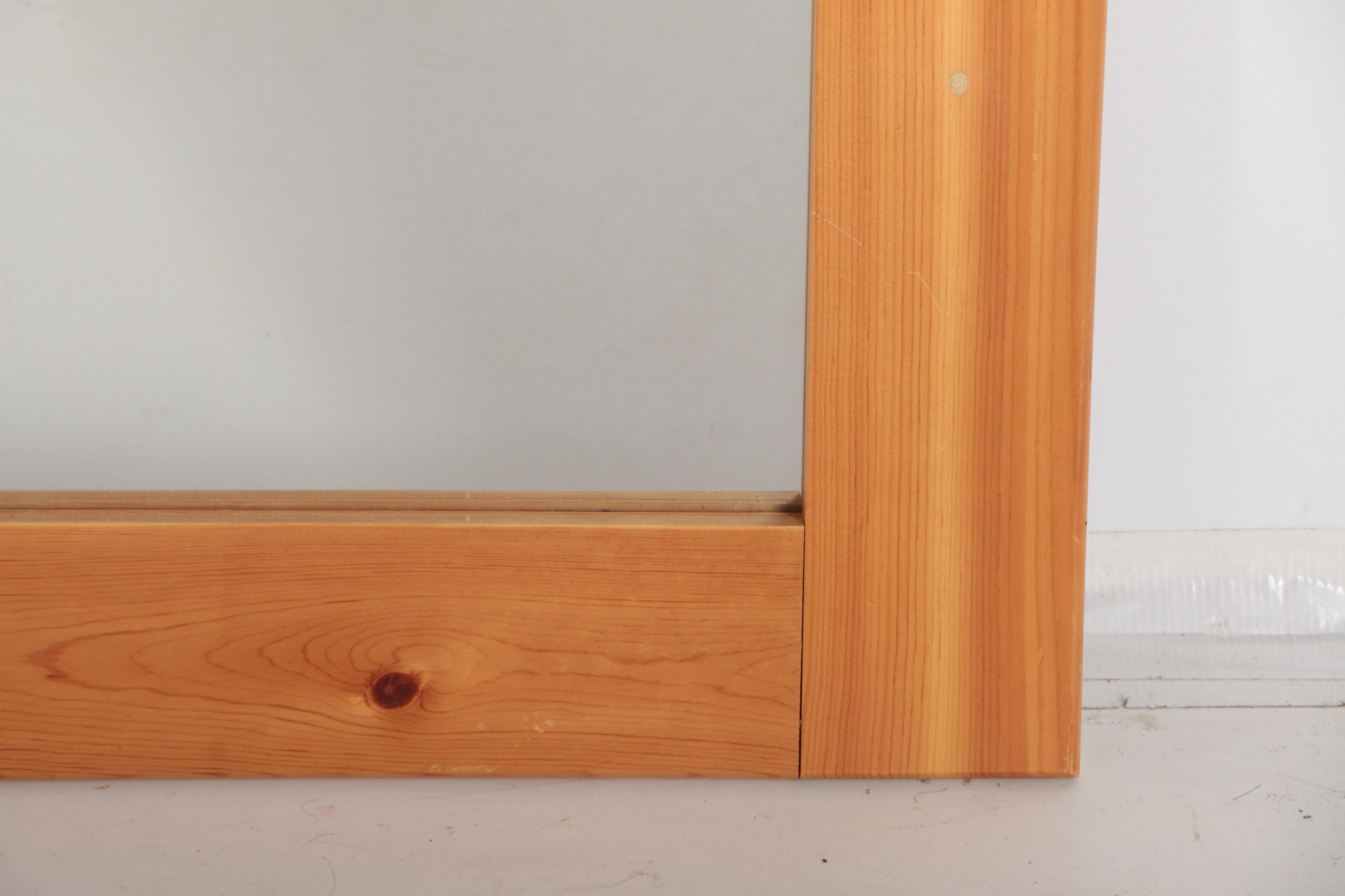 Wooden Wall Mirror