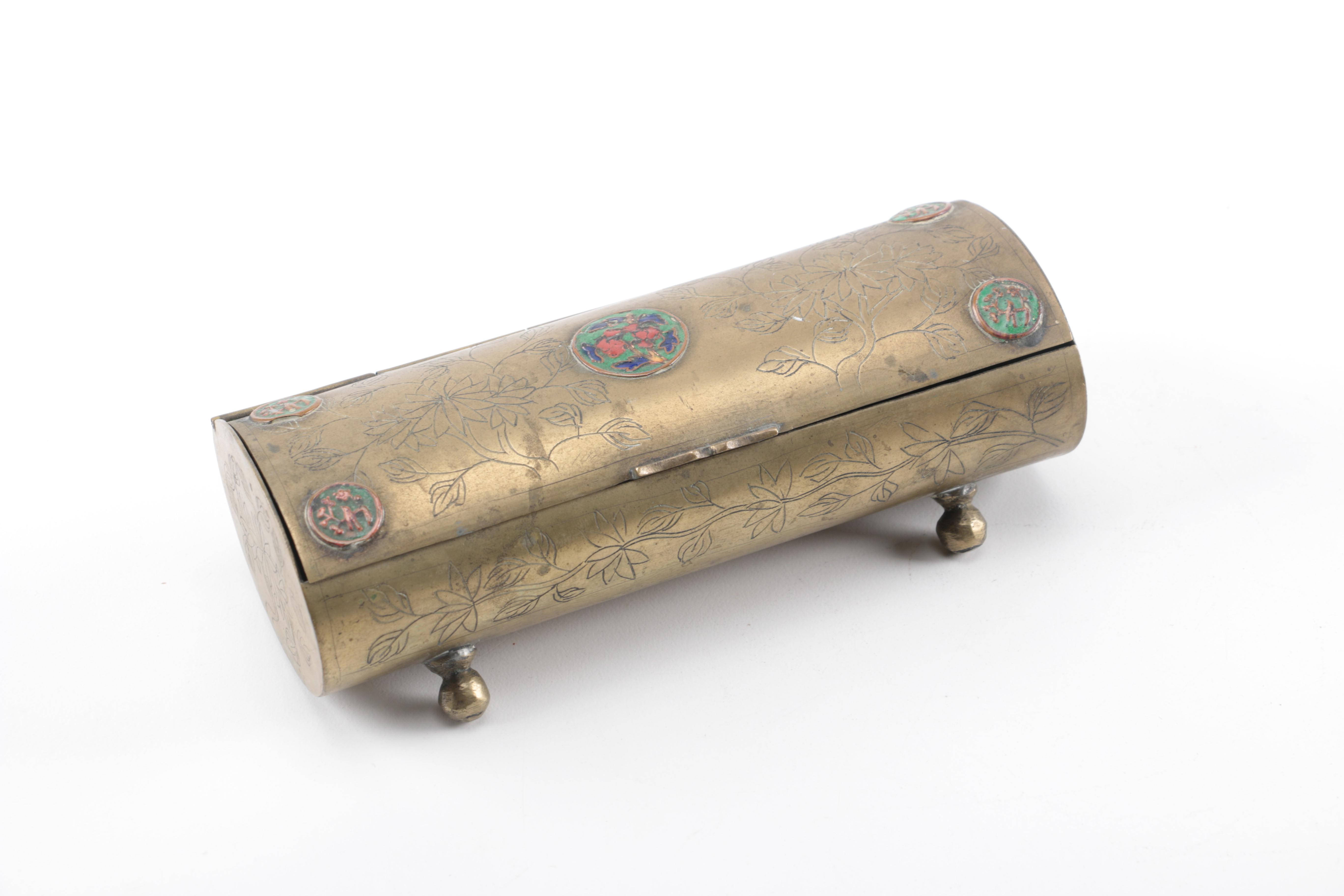 Assortment of Brass Decor Items