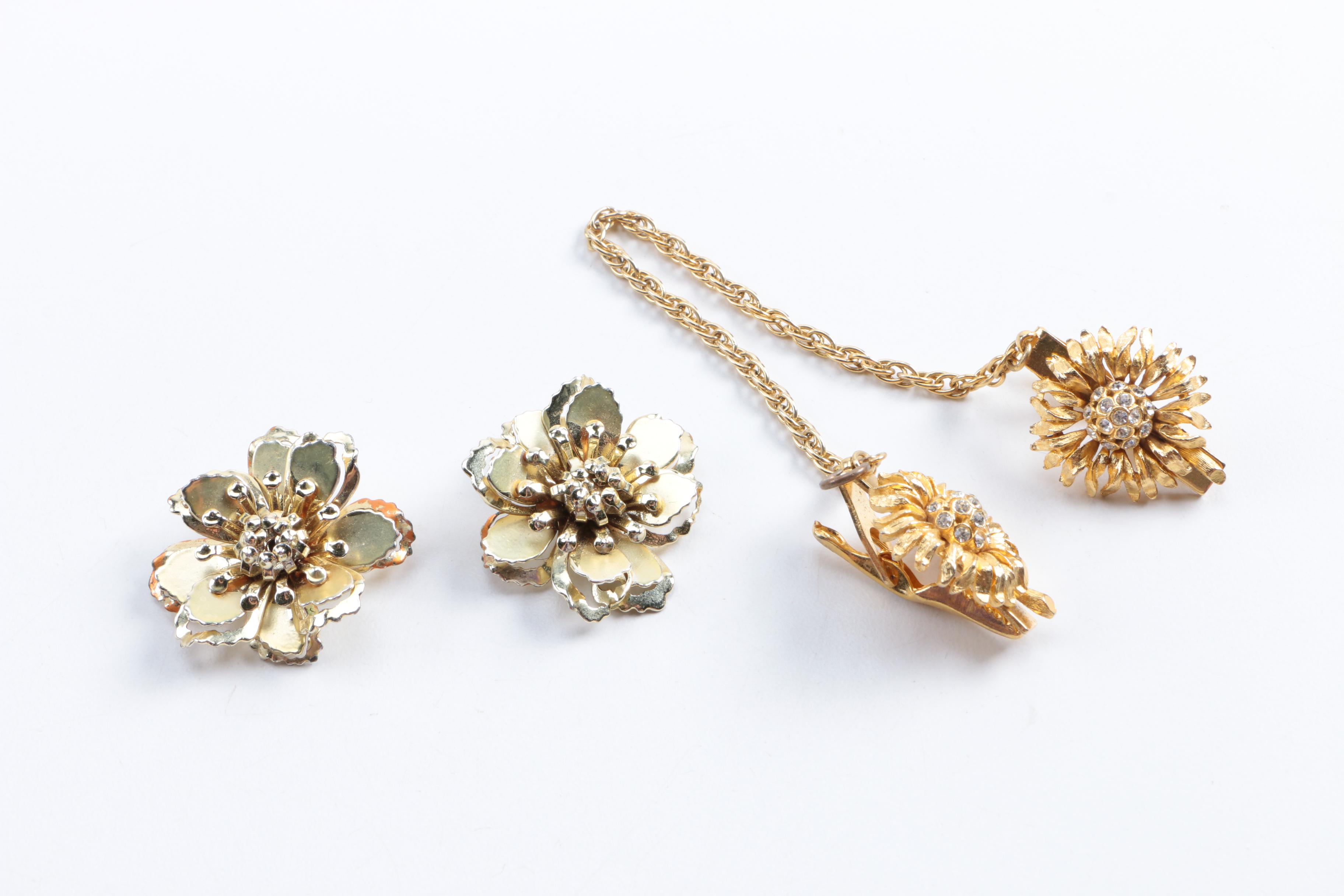 Vintage Animal and Flower Inspired Jewelry