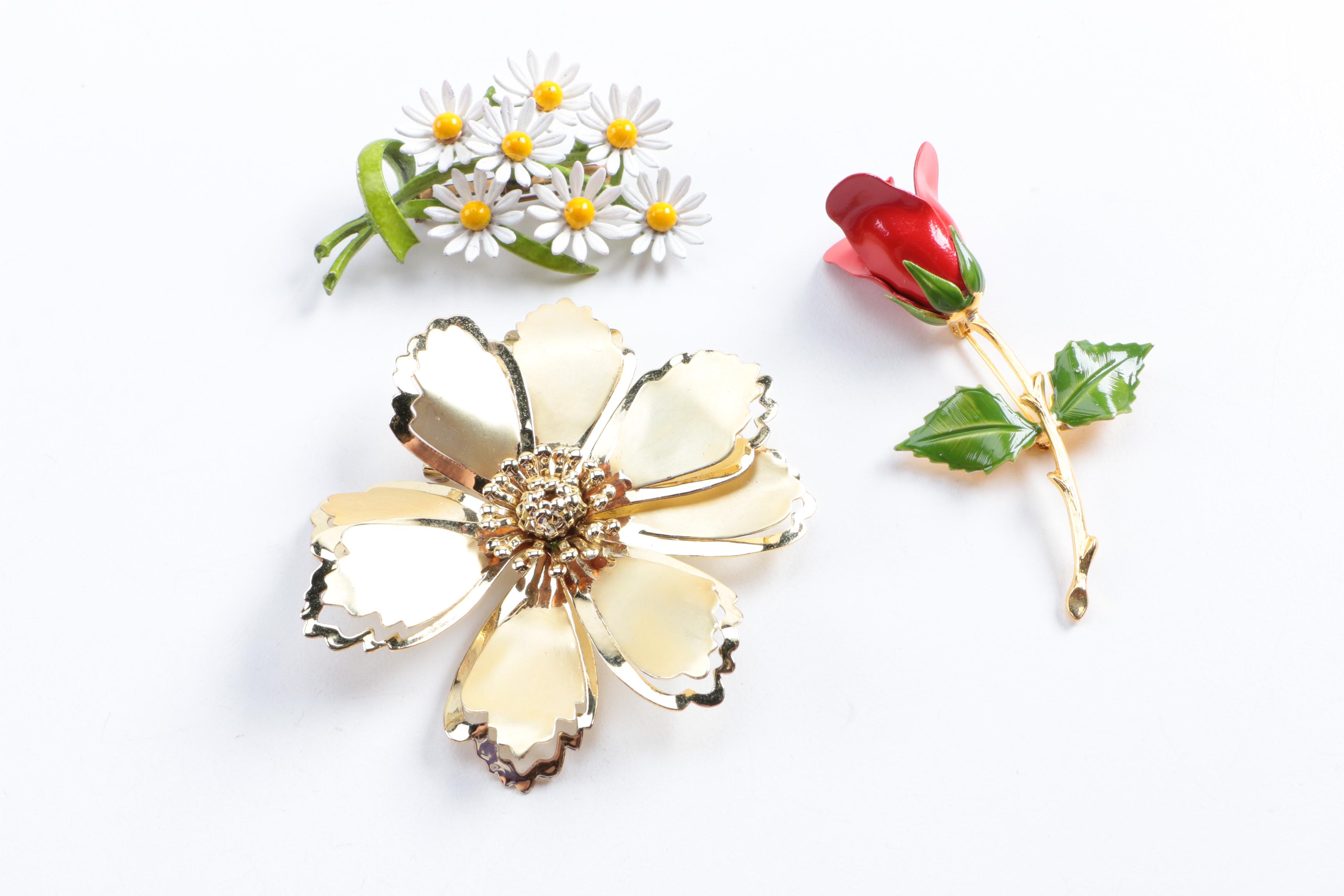 Vintage Animal and Flower Inspired Jewelry