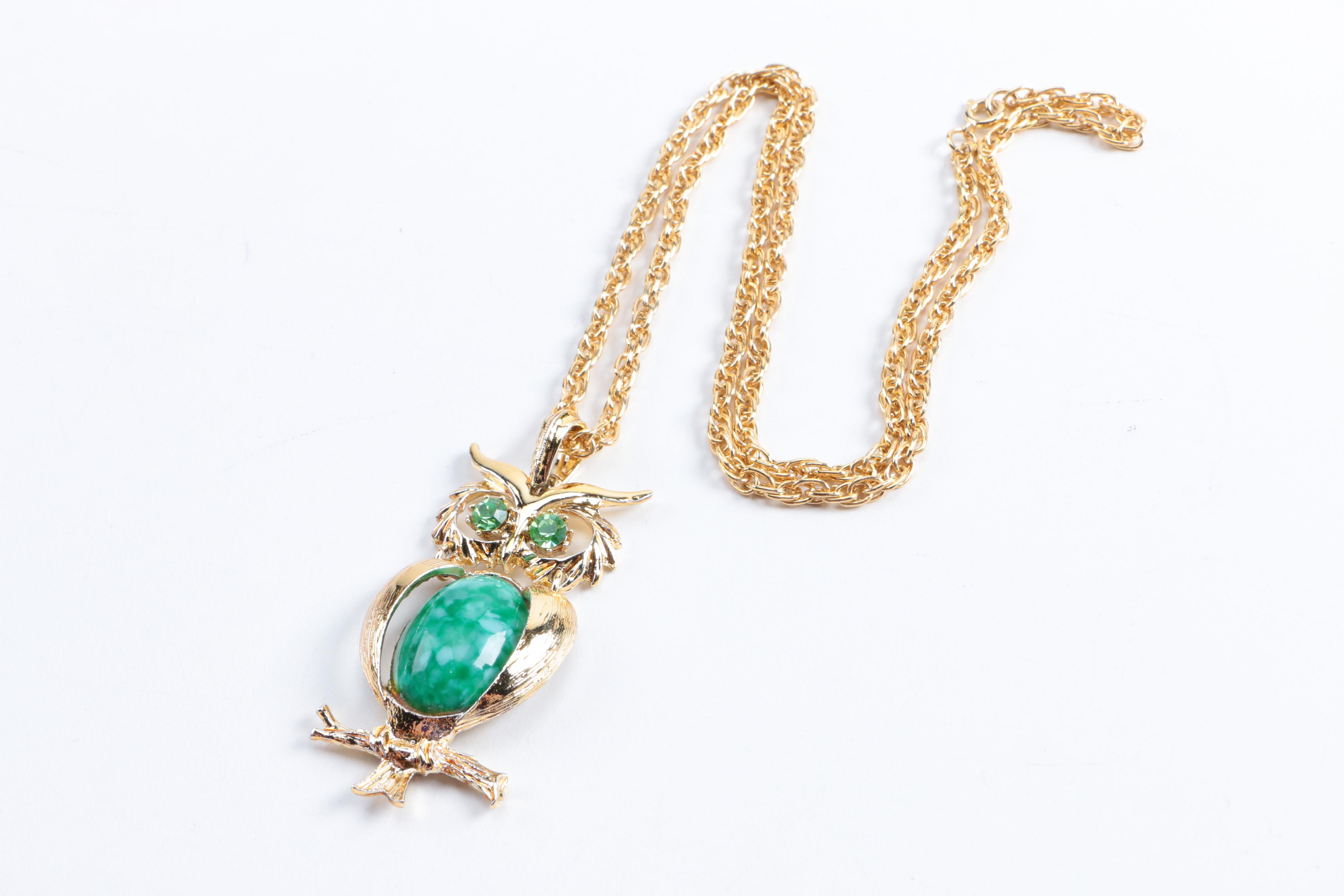 Vintage Animal and Flower Inspired Jewelry