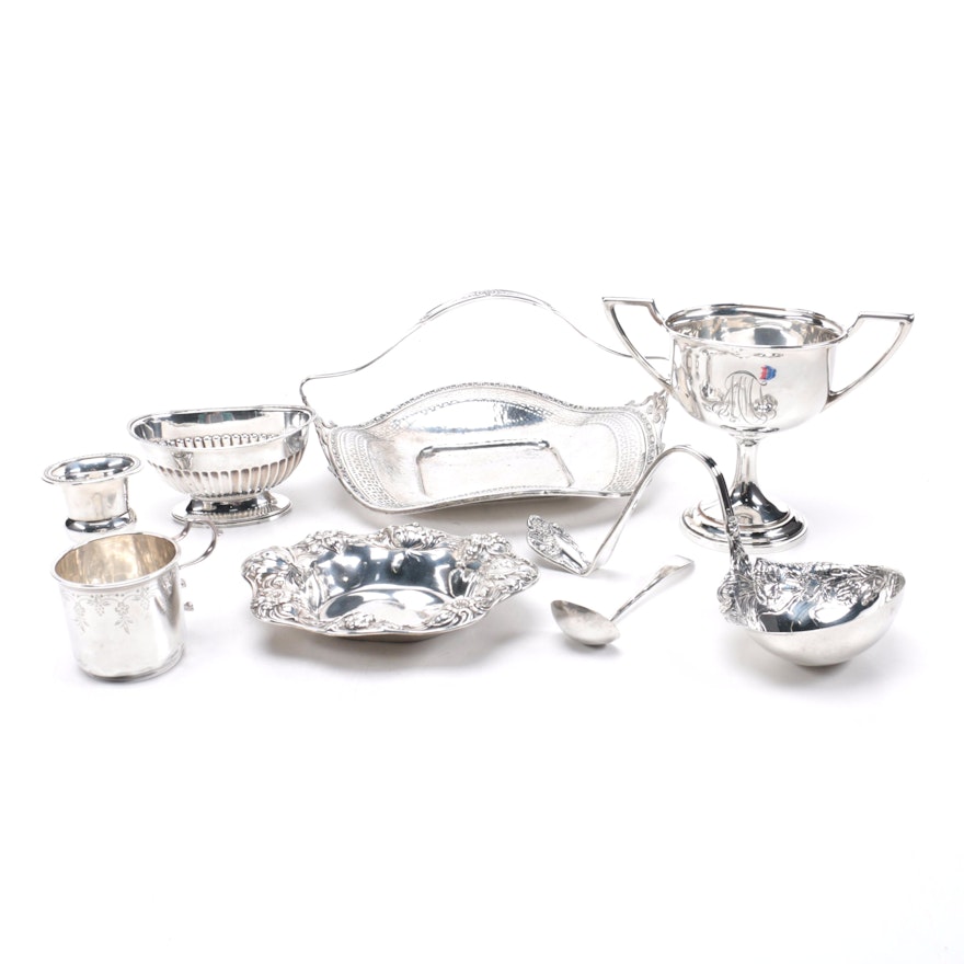 Assortment of Sterling Silver Tableware Featuring Gorham