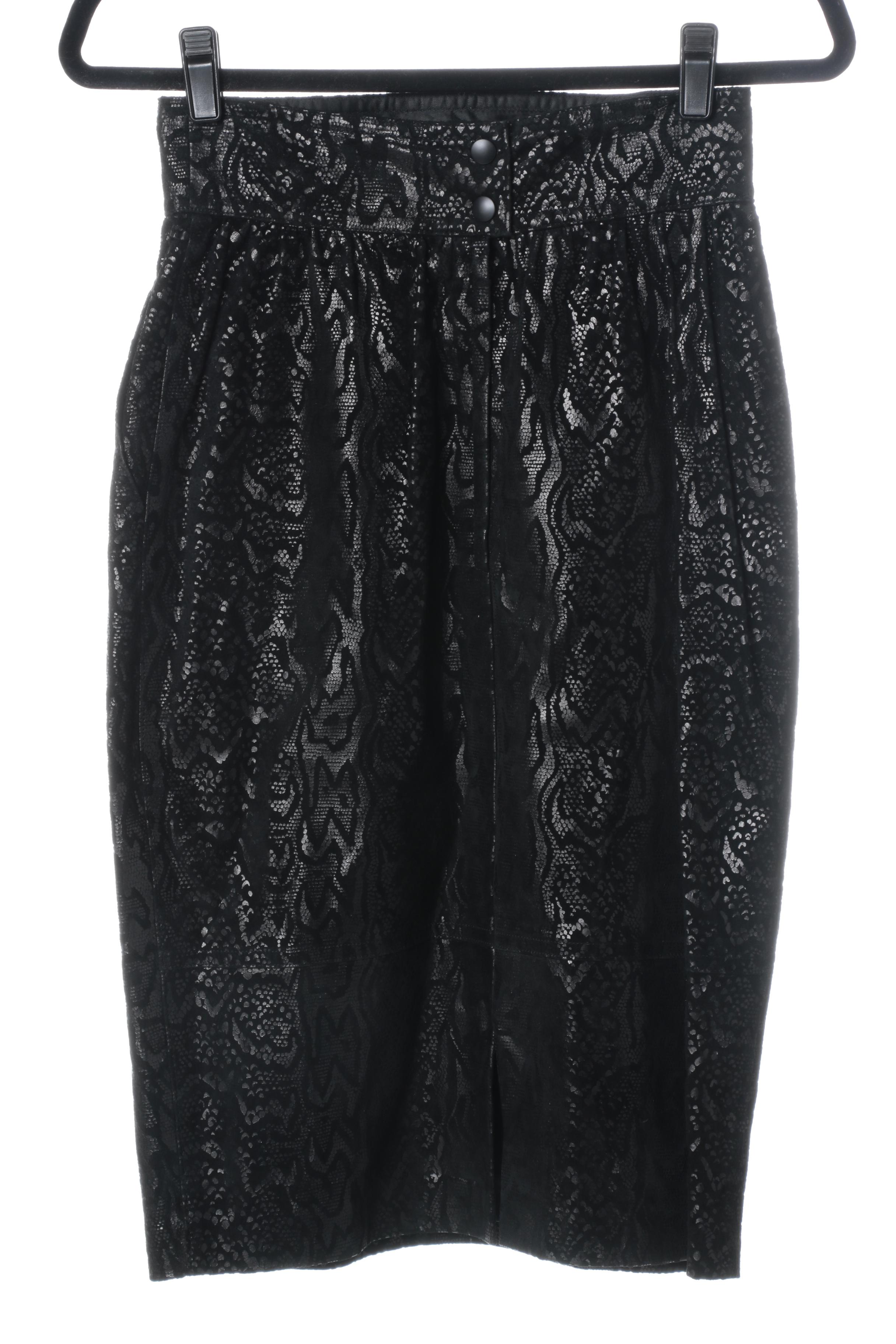 Leather Skirts Featuring Escada and Neiman Marcus