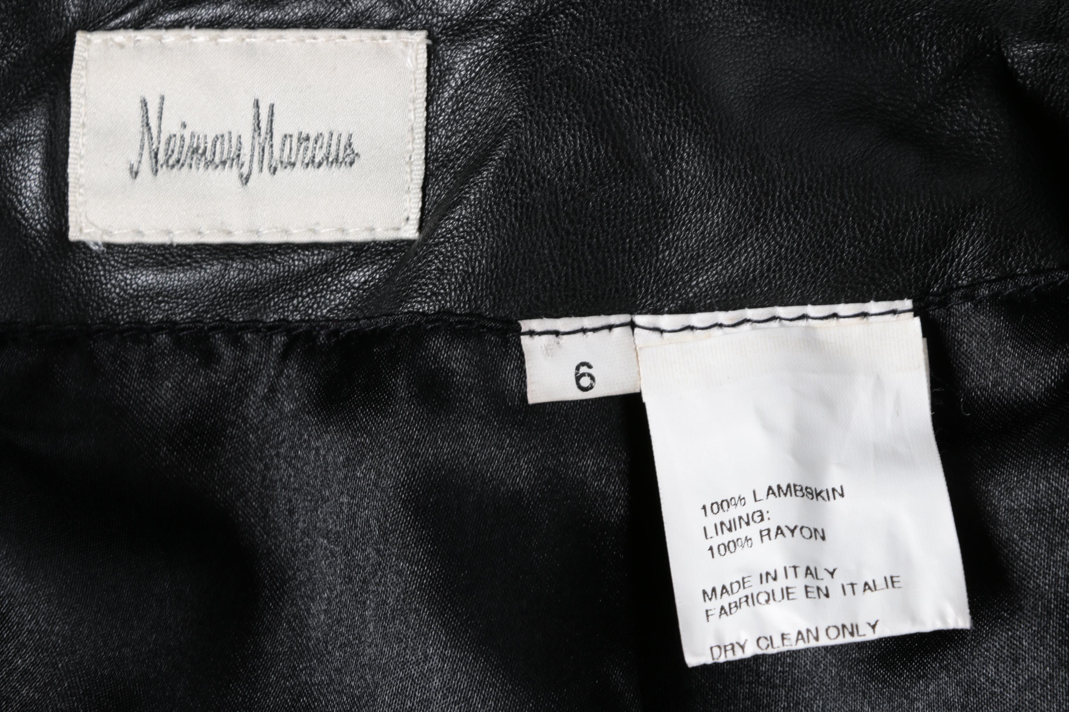 Leather Skirts Featuring Escada and Neiman Marcus