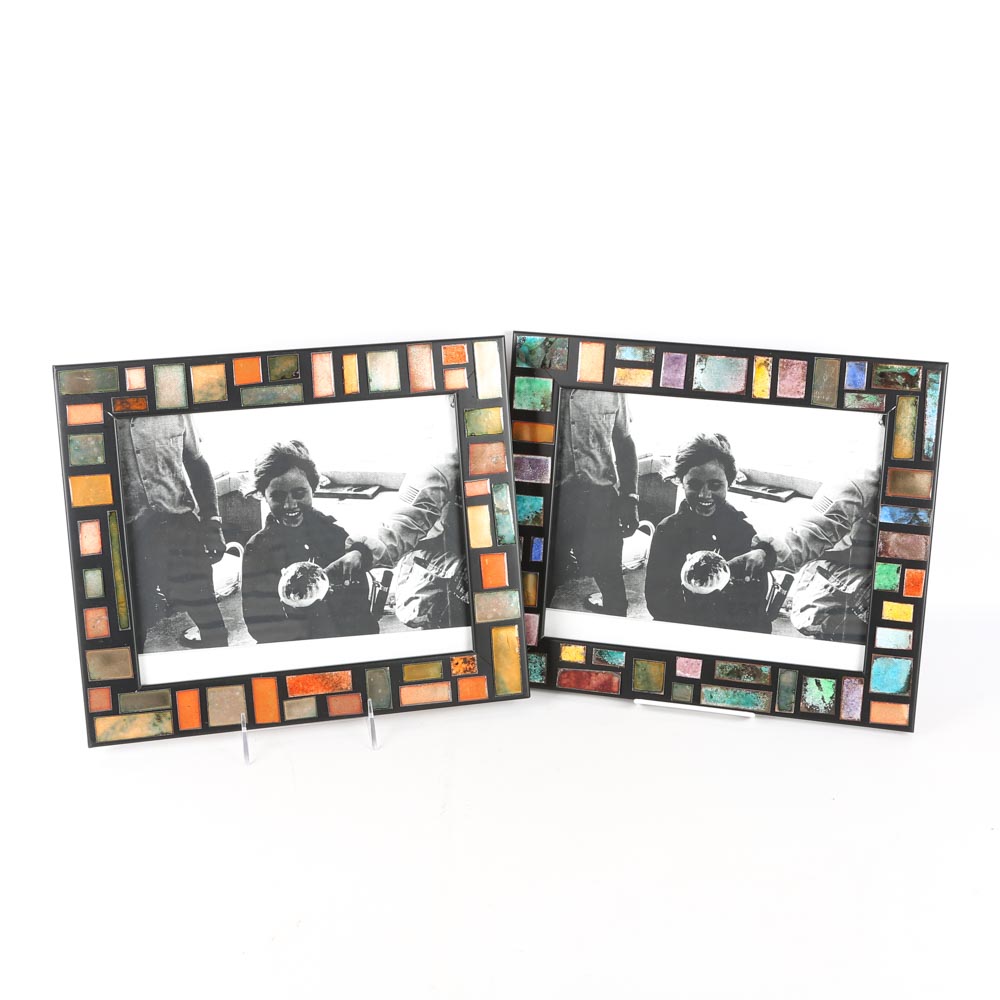 Glass Tile Picture Frames