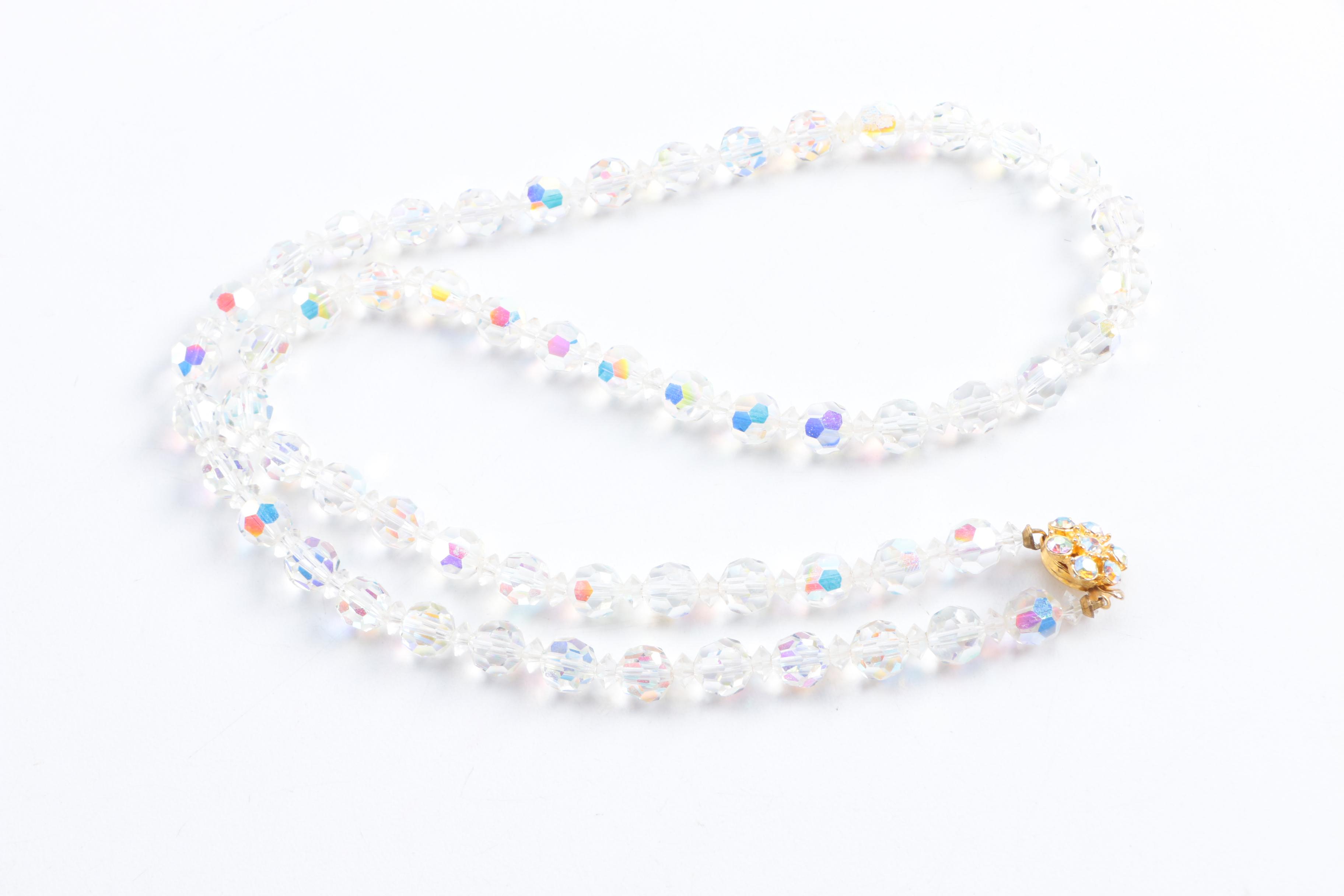 Vintage Aurora Borealis Jewelry