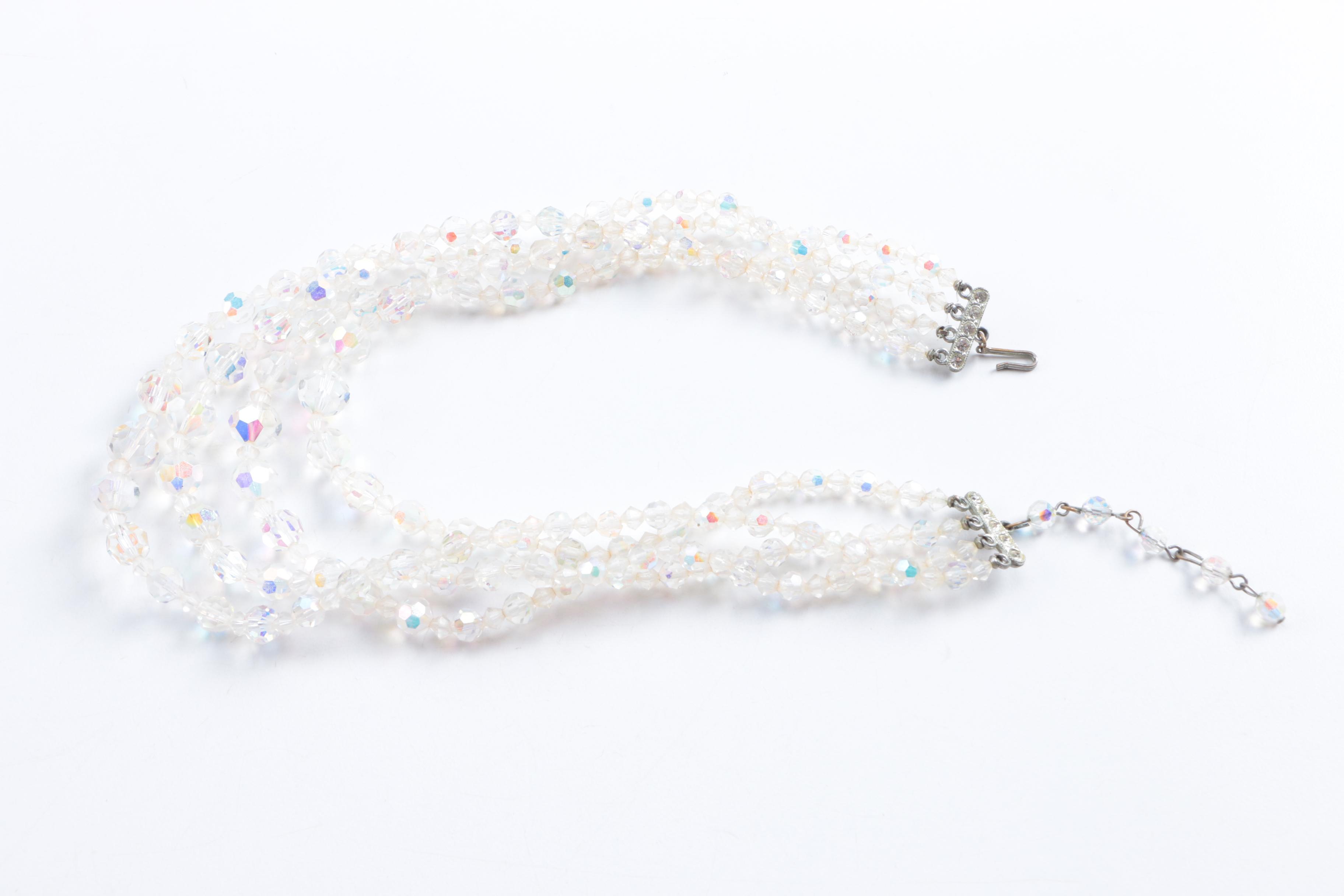 Vintage Aurora Borealis Jewelry