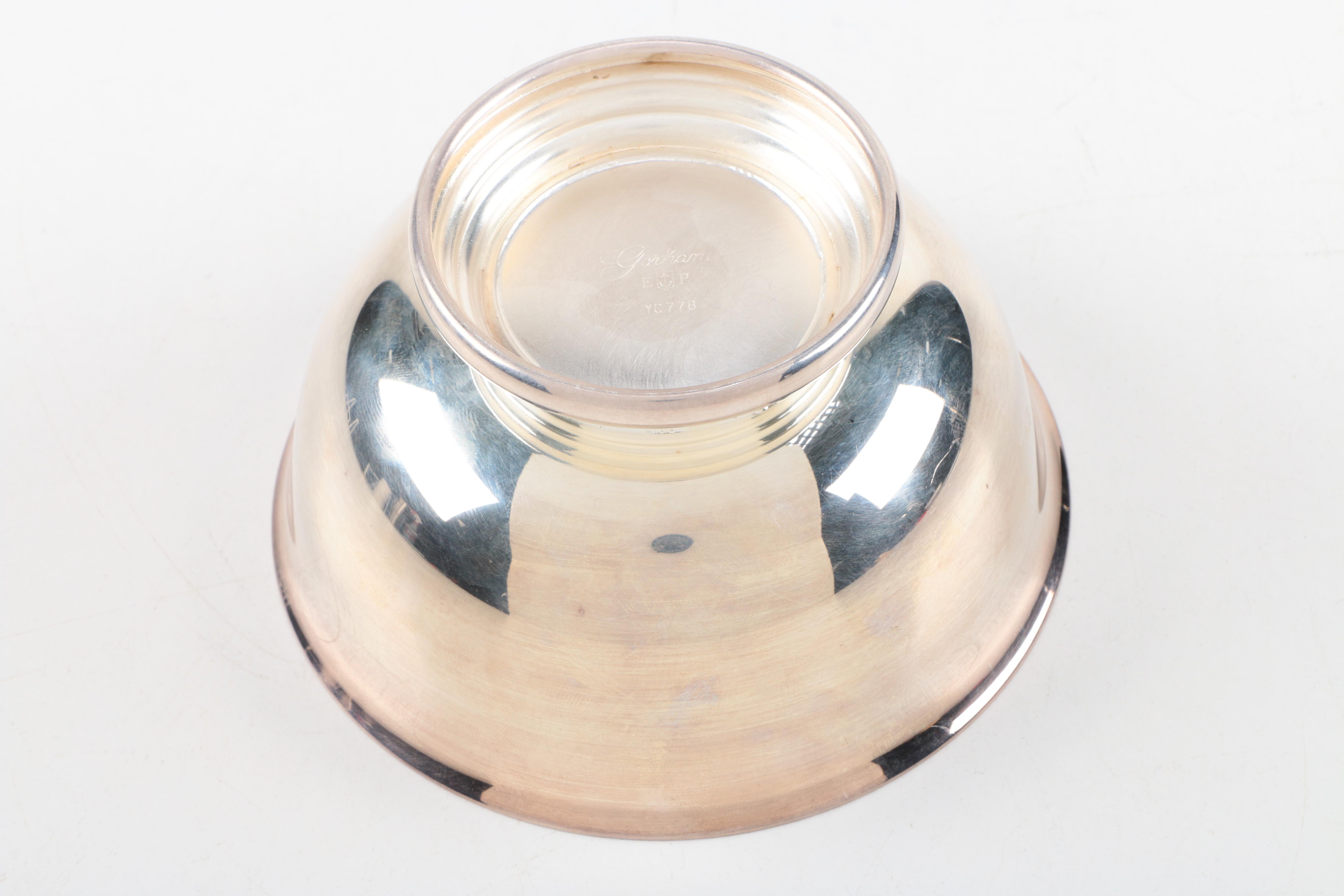 Gorham Silver Plate 5" Reproduction Paul Revere Bowl