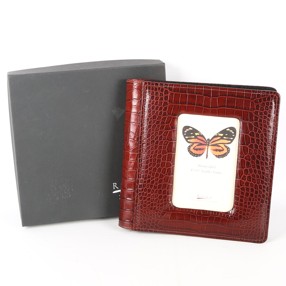 Raika Handcrafted Cowhide Leather Photo Album