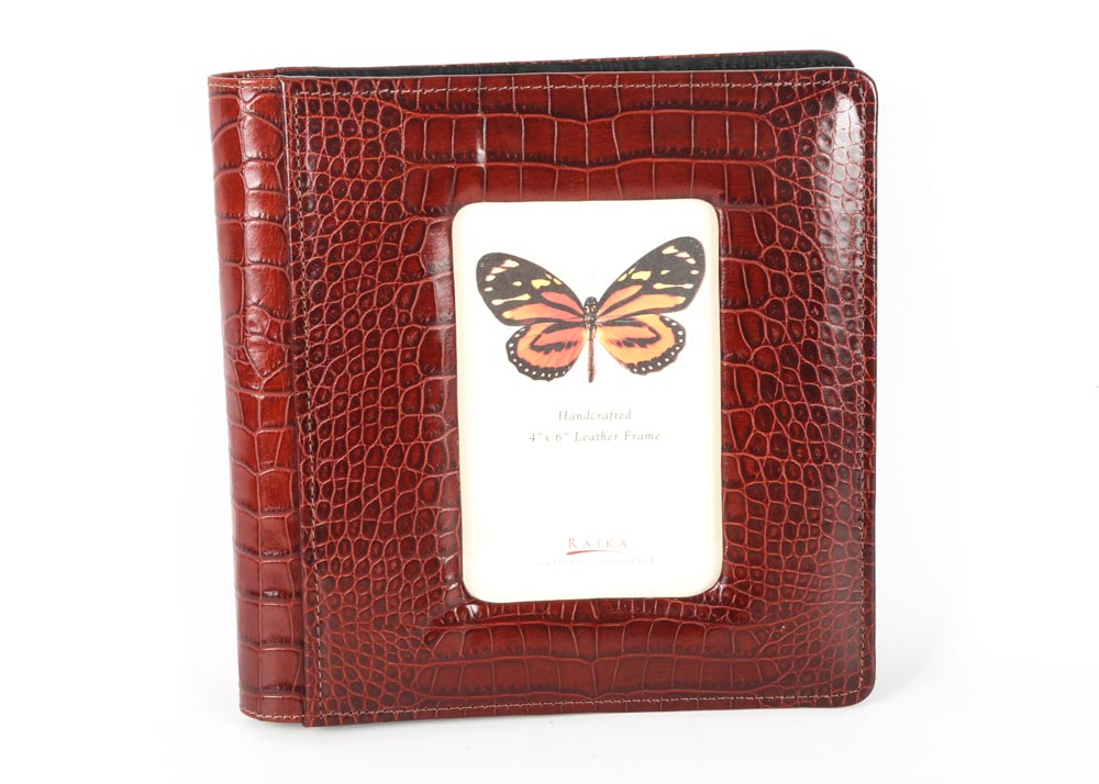 Raika Handcrafted Cowhide Leather Photo Album