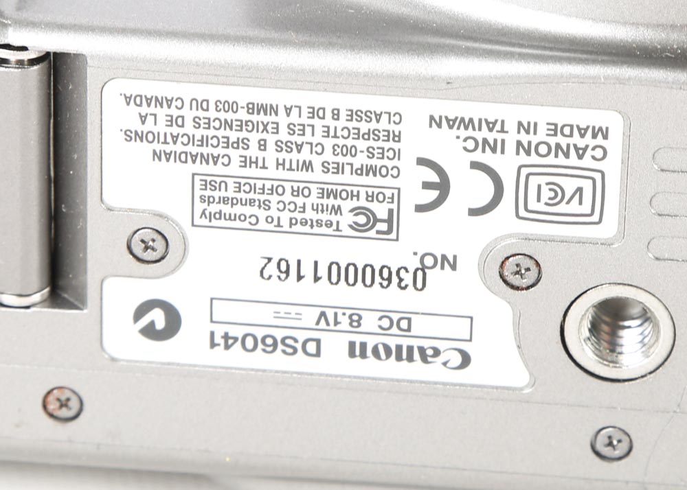 Canon and Casio Digital Cameras