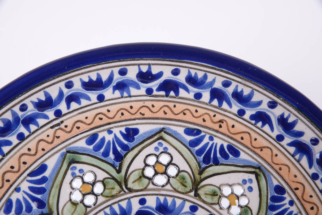Handmade Mexican Colonial Talavera Pottery Tableware Collection