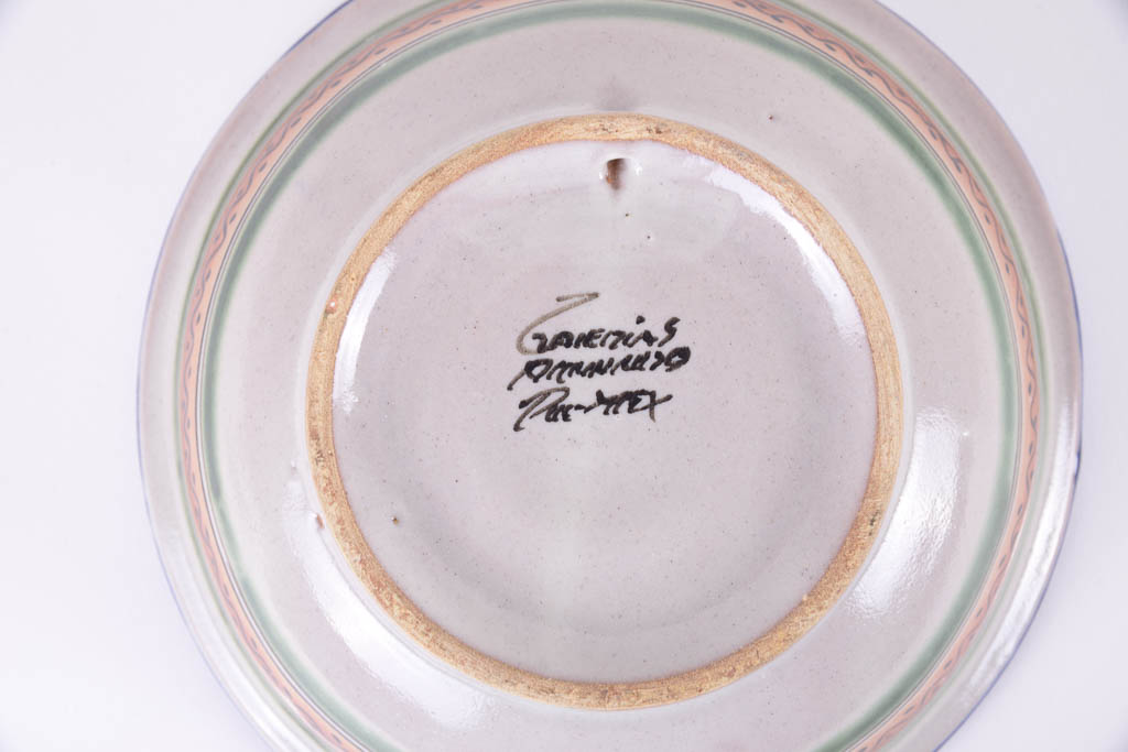 Handmade Mexican Colonial Talavera Pottery Tableware Collection