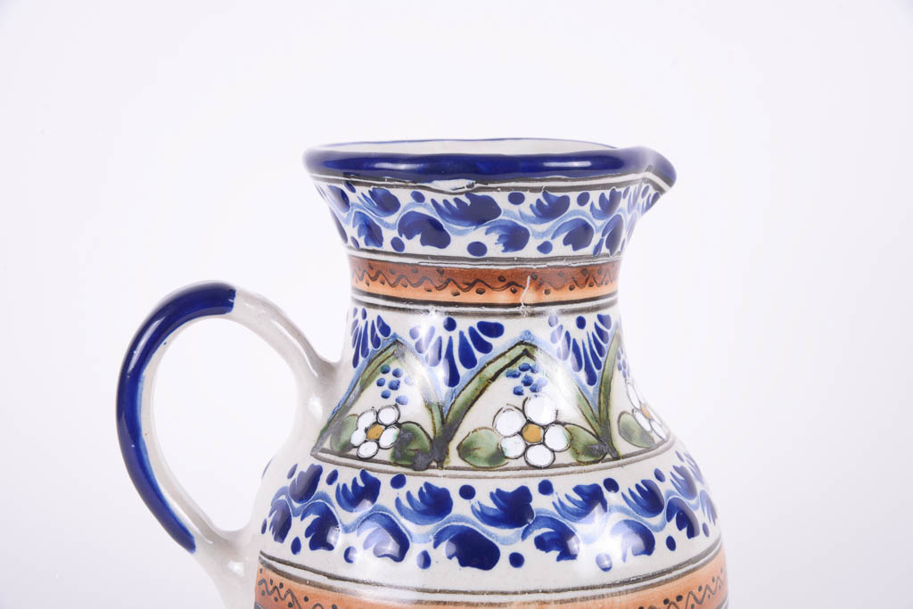 Handmade Mexican Colonial Talavera Pottery Tableware Collection